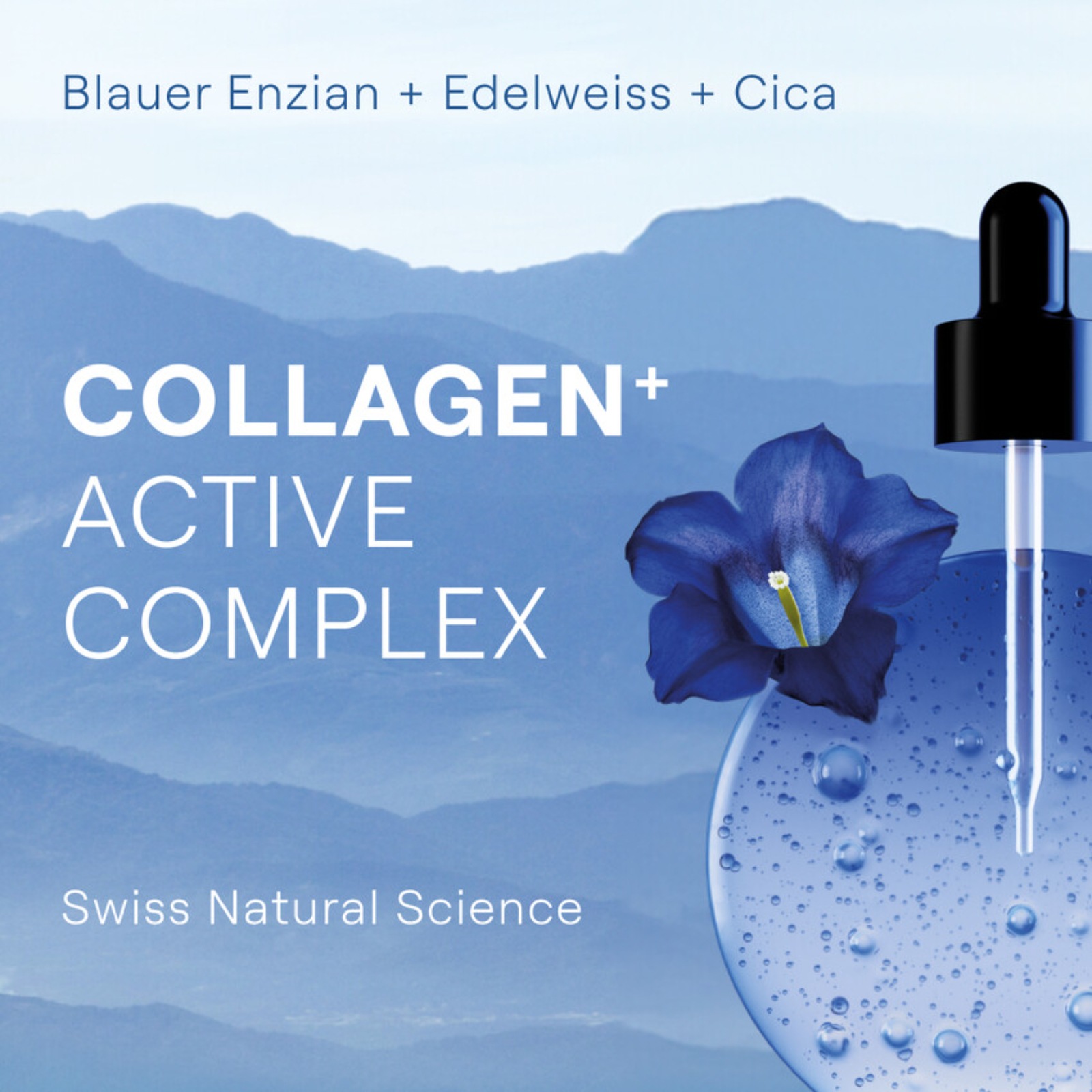 WELEDA Anti-Falten-Serum »Anti-Falten Serum Blauer Enzian & Edelweiss«