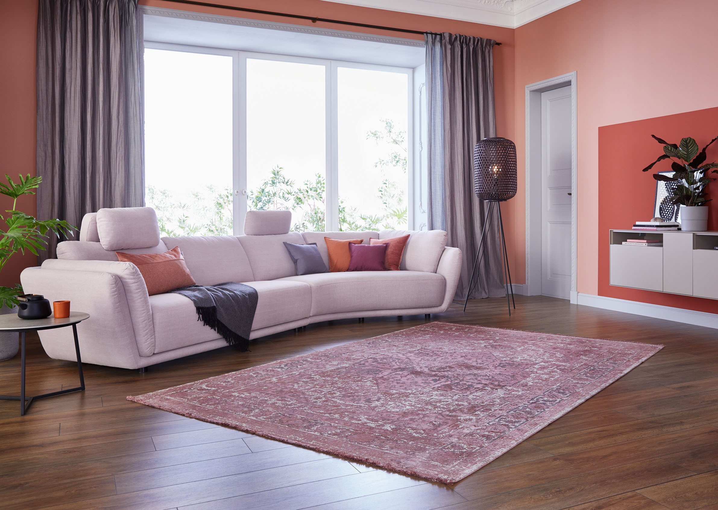 SCHÖNER WOHNEN-Kollektion Stehlampe »Calla«, Leuchtmittel E27 | Leuchtmittel wechselbar