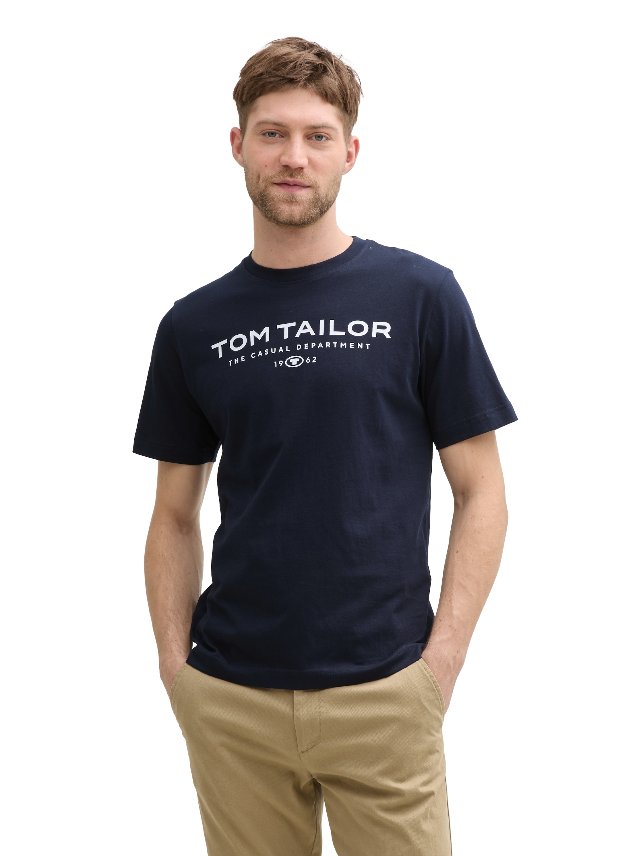 TOM TAILOR T-Shirt Sommershirt mit Frontprint günstig online kaufen