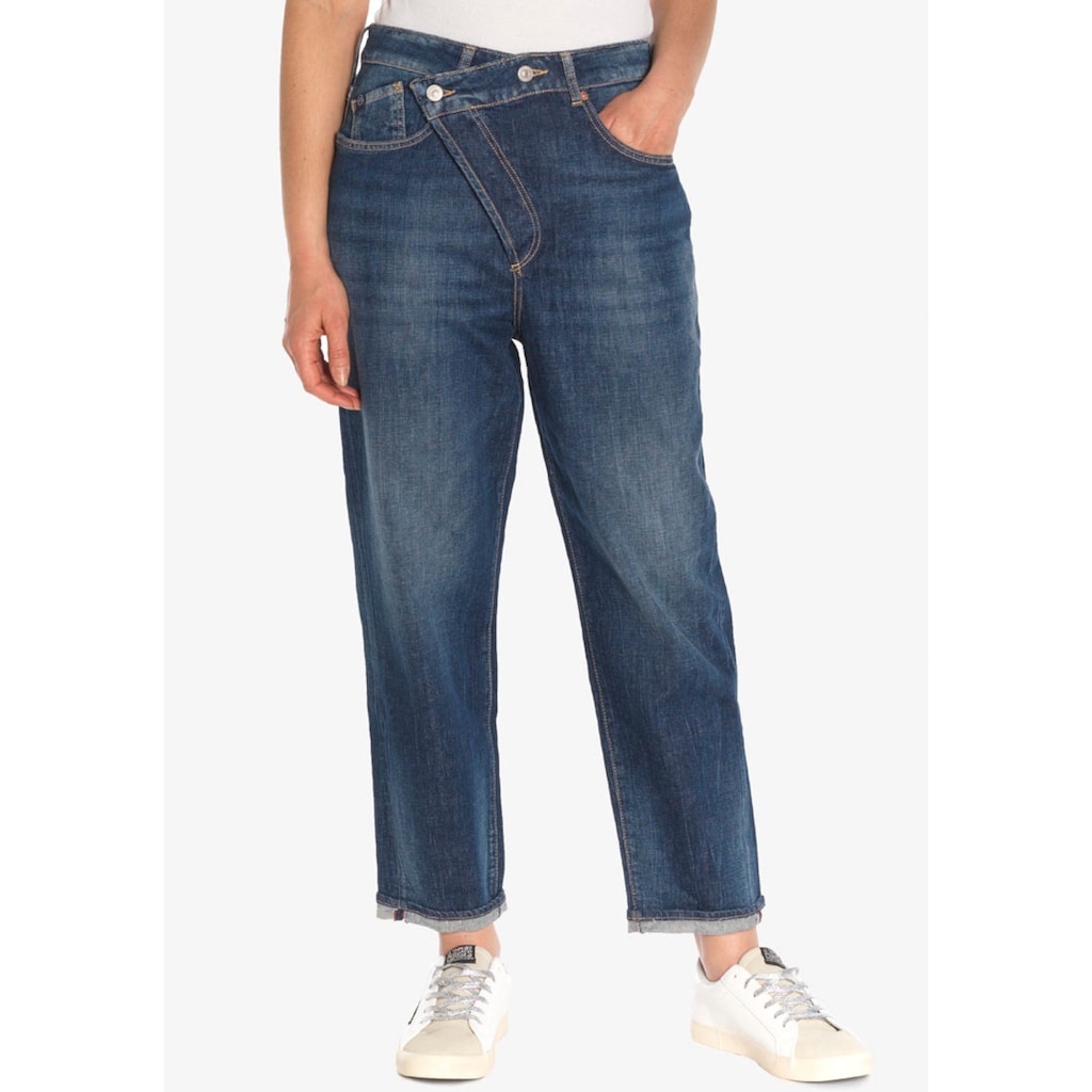 Le Temps Des Cerises Loose-fit-Jeans »COSY« mit asymmetrischen Knopfverschluss Le Temps Des Cerises Loose-fit-Jeans »COSY« mit asymmetrischen Knopfverschluss