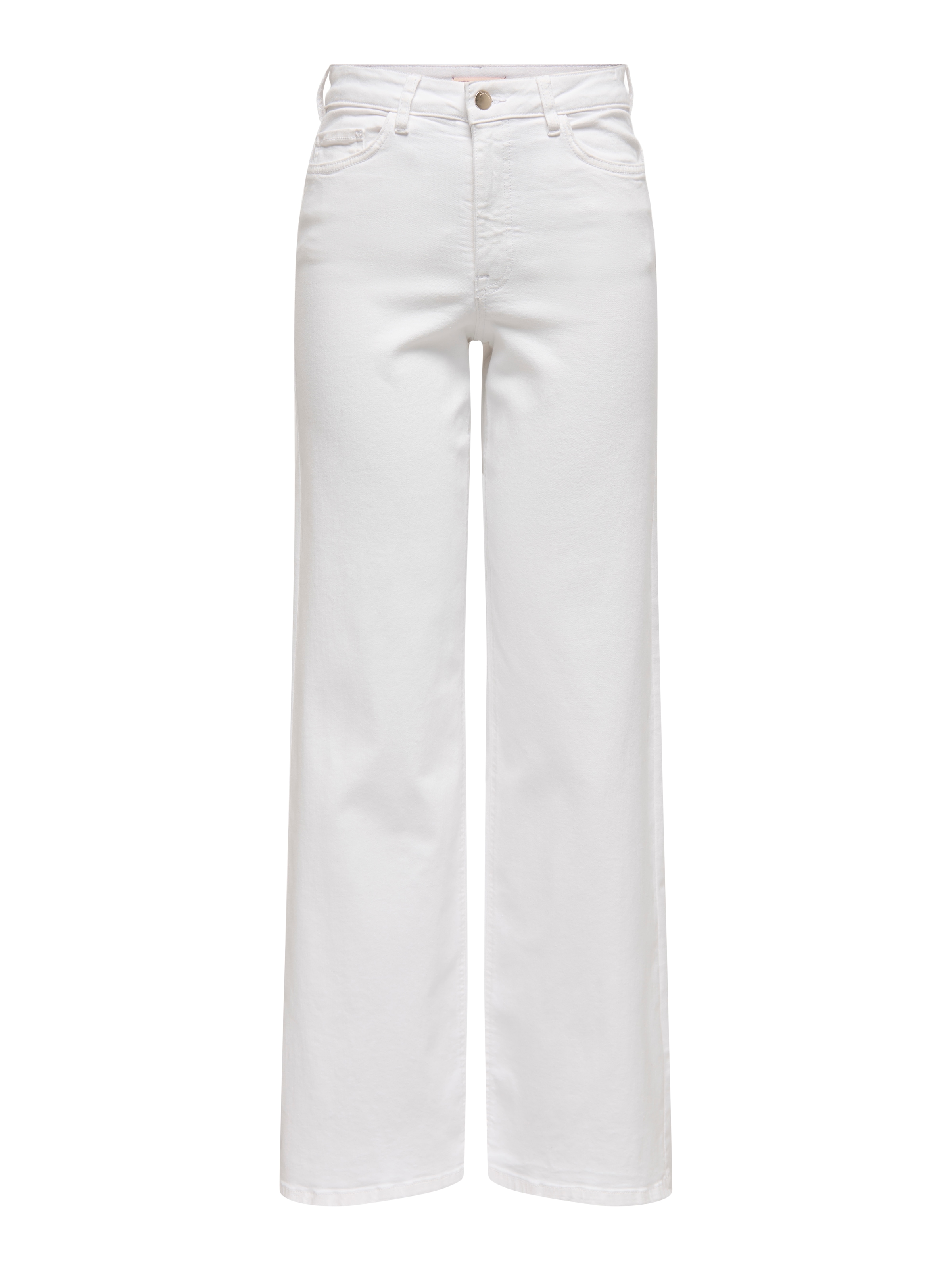 JDY High-waist-Jeans »JDYFELINA-FINA HW WIDE WHITEJNS DNM NOOS«