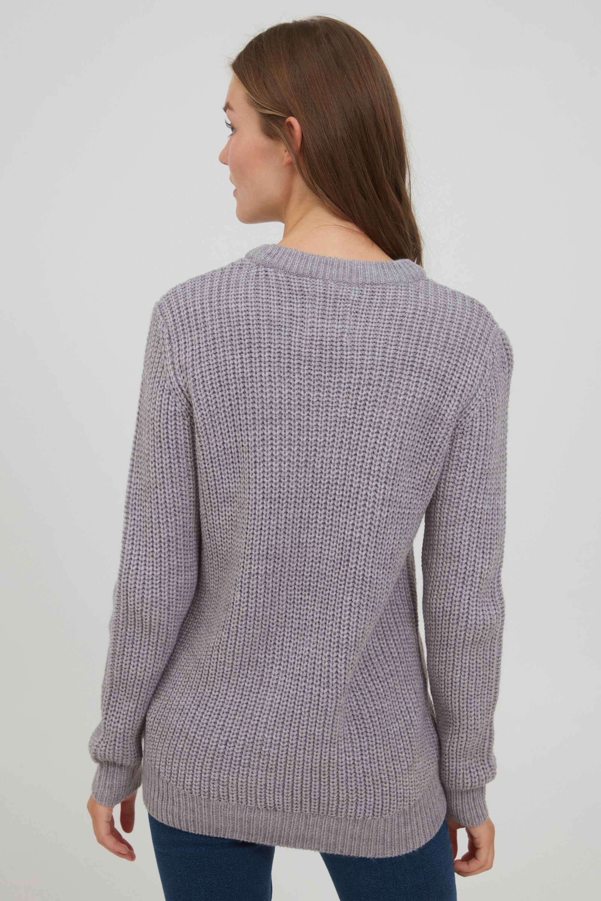 OXMO Strickfleece-Pullover »Strickpullover OXNatasja«