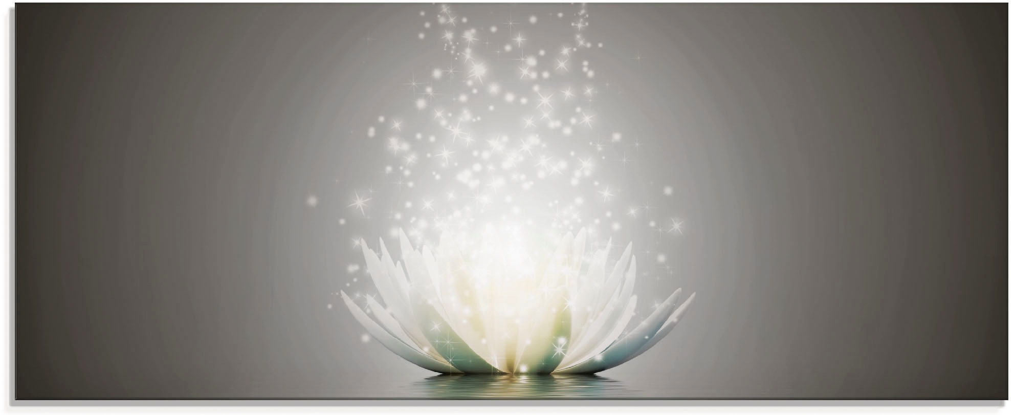 Artland Glasbild "Magie der Lotus-Blume" Blumen 1 Stk. tlg. in verschiedene günstig online kaufen