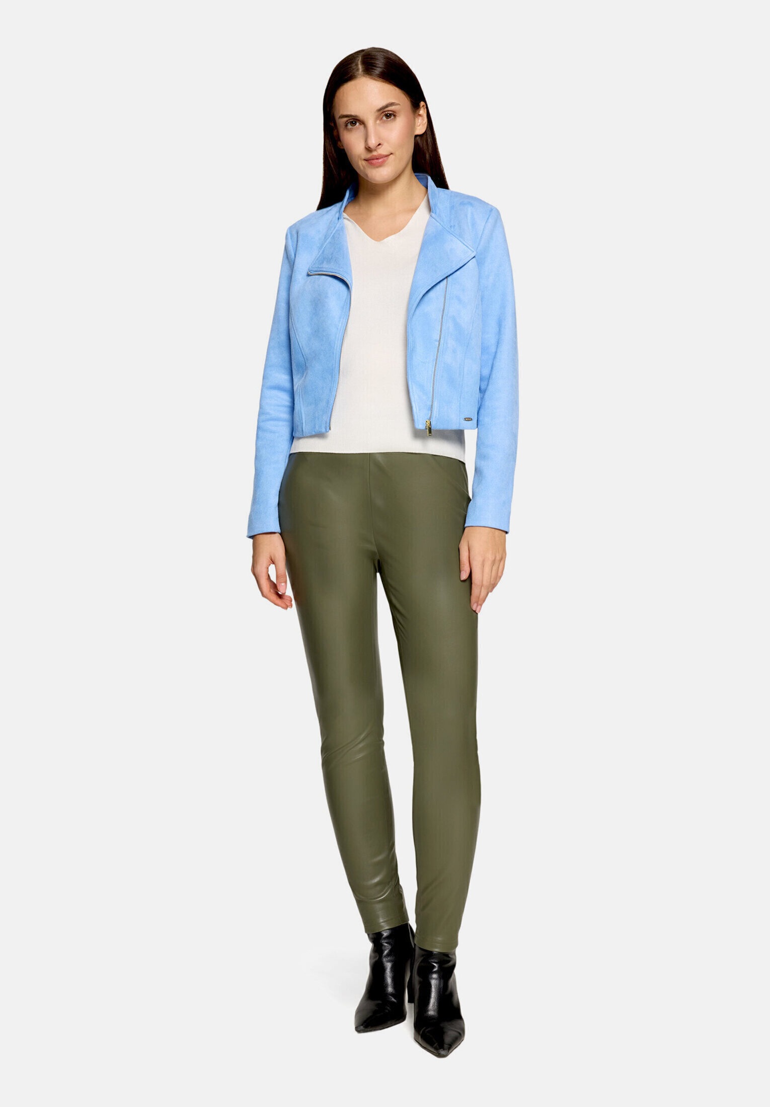 Betty&Co Jackenblazer »Damen mit Stehkragen« Material