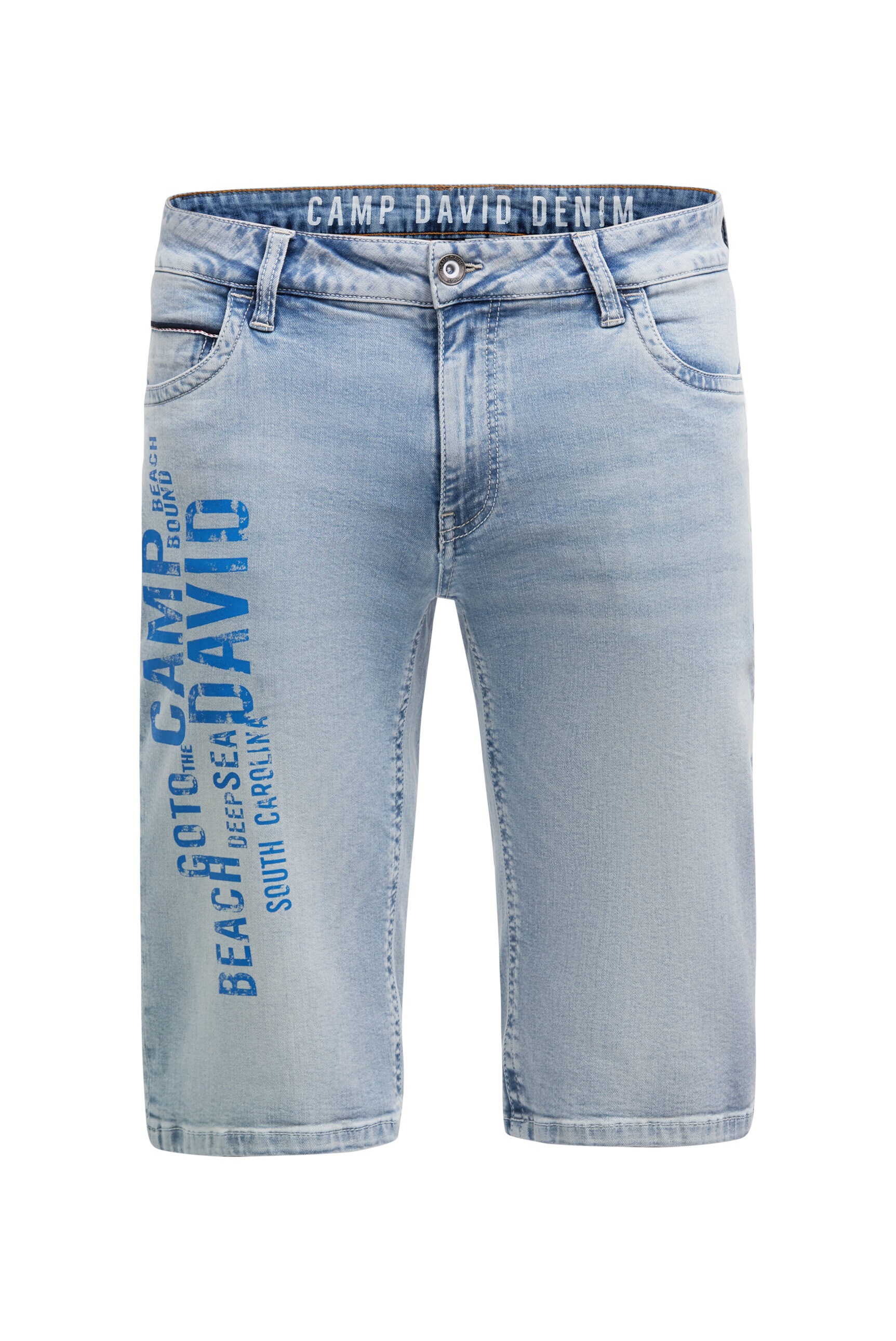 CAMP DAVID Jeansshorts mit Turn-Up Saum