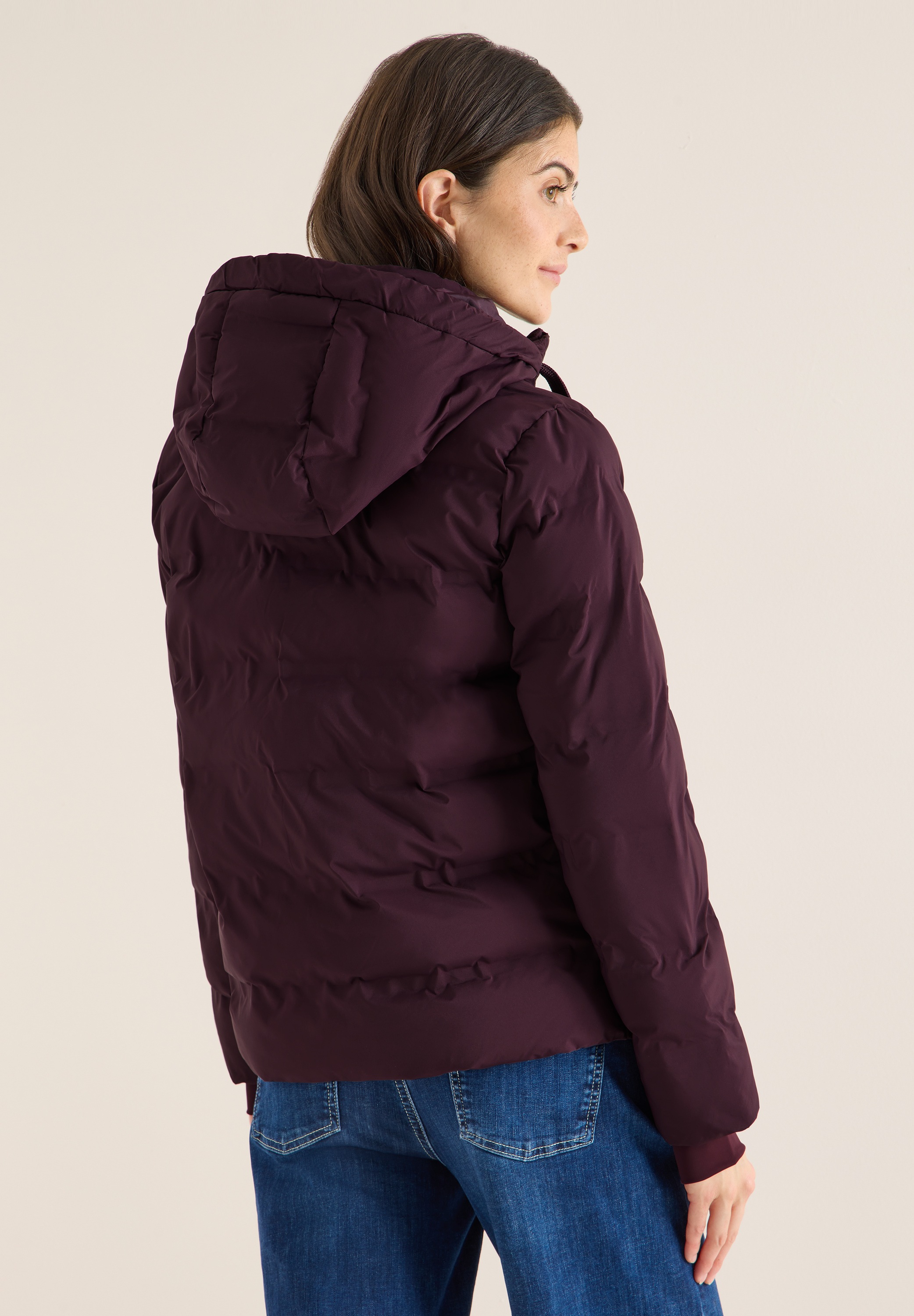 Cecil Steppjacke mit Kapuze mit Kapuze