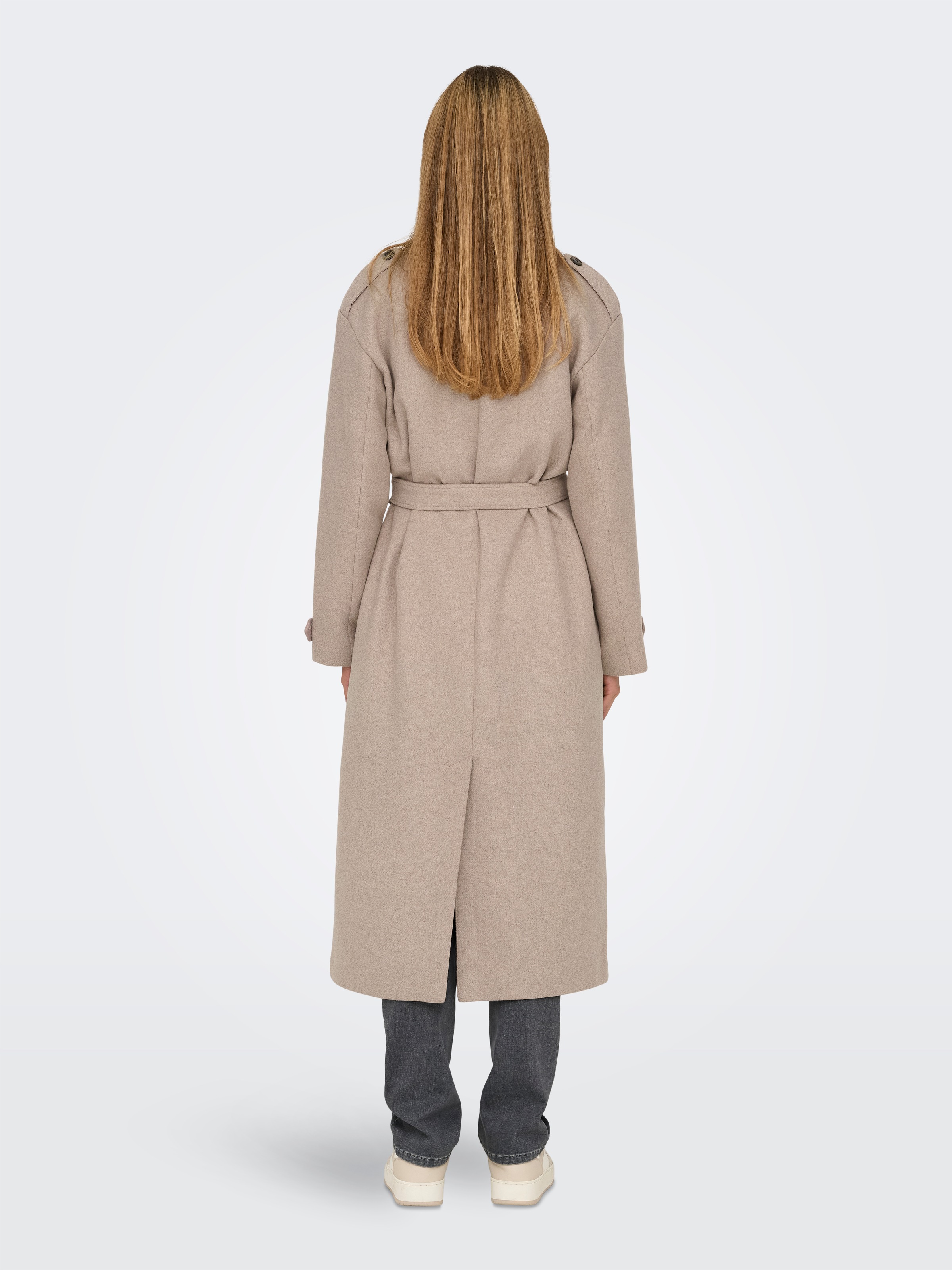 ONLY Langmantel "ONLNALINA X-LONG WOOL TRENCHCOAT OTW", mit Wolle günstig online kaufen