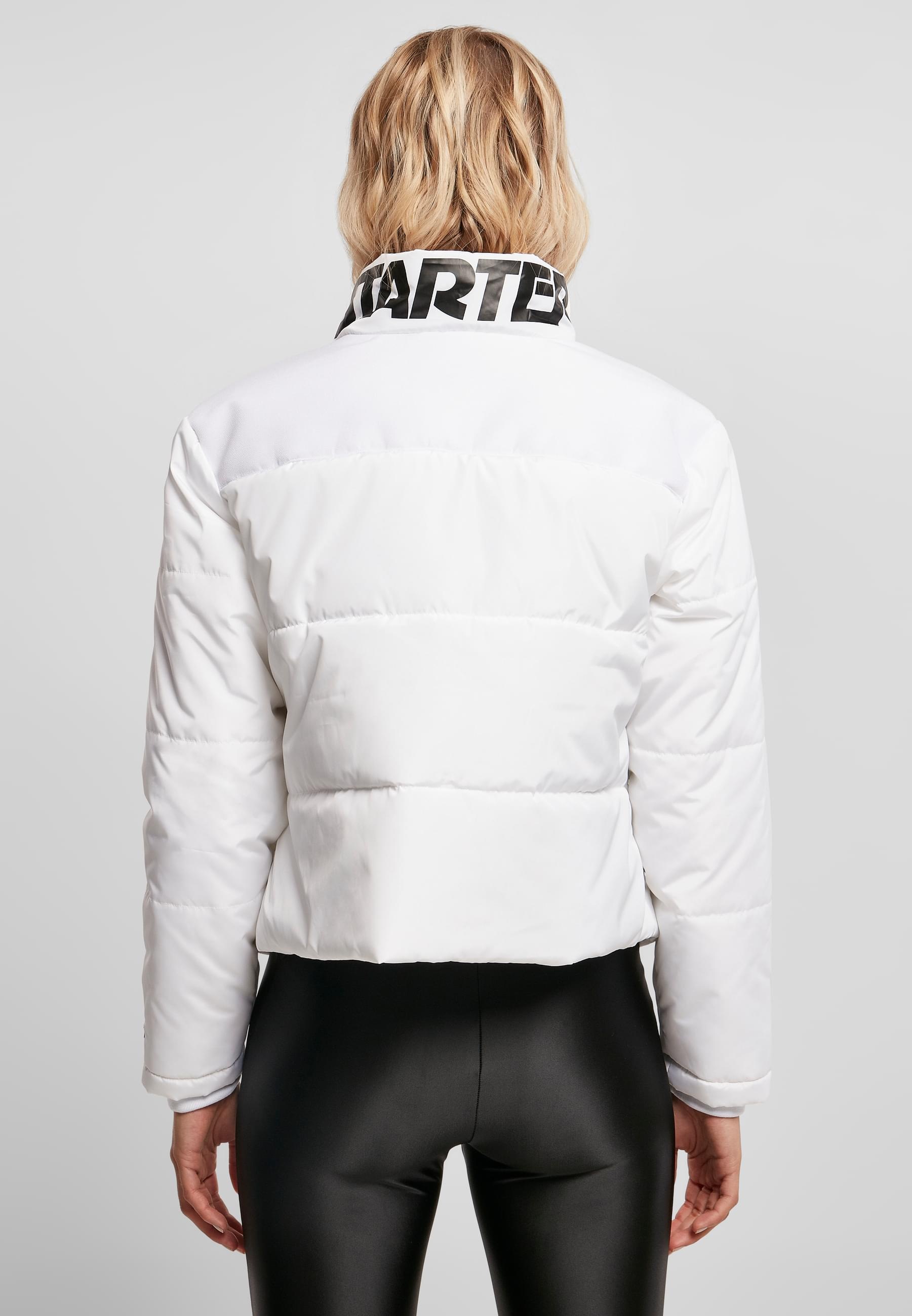 Starter Black Label Winterjacke »Starter Black Label Damen Ladies Starter Logo Puffer Jacket«, (1 St.), ohne Kapuze