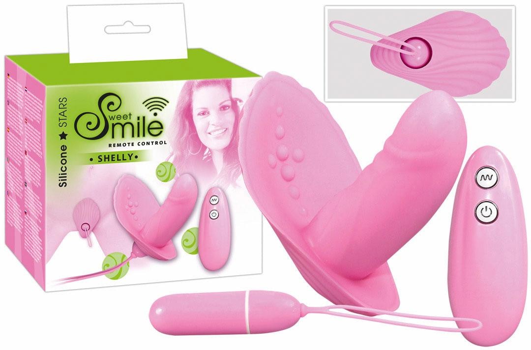 Smile Mini-Vibrator »Shelly RC«, Funk-Fernsteuerung
