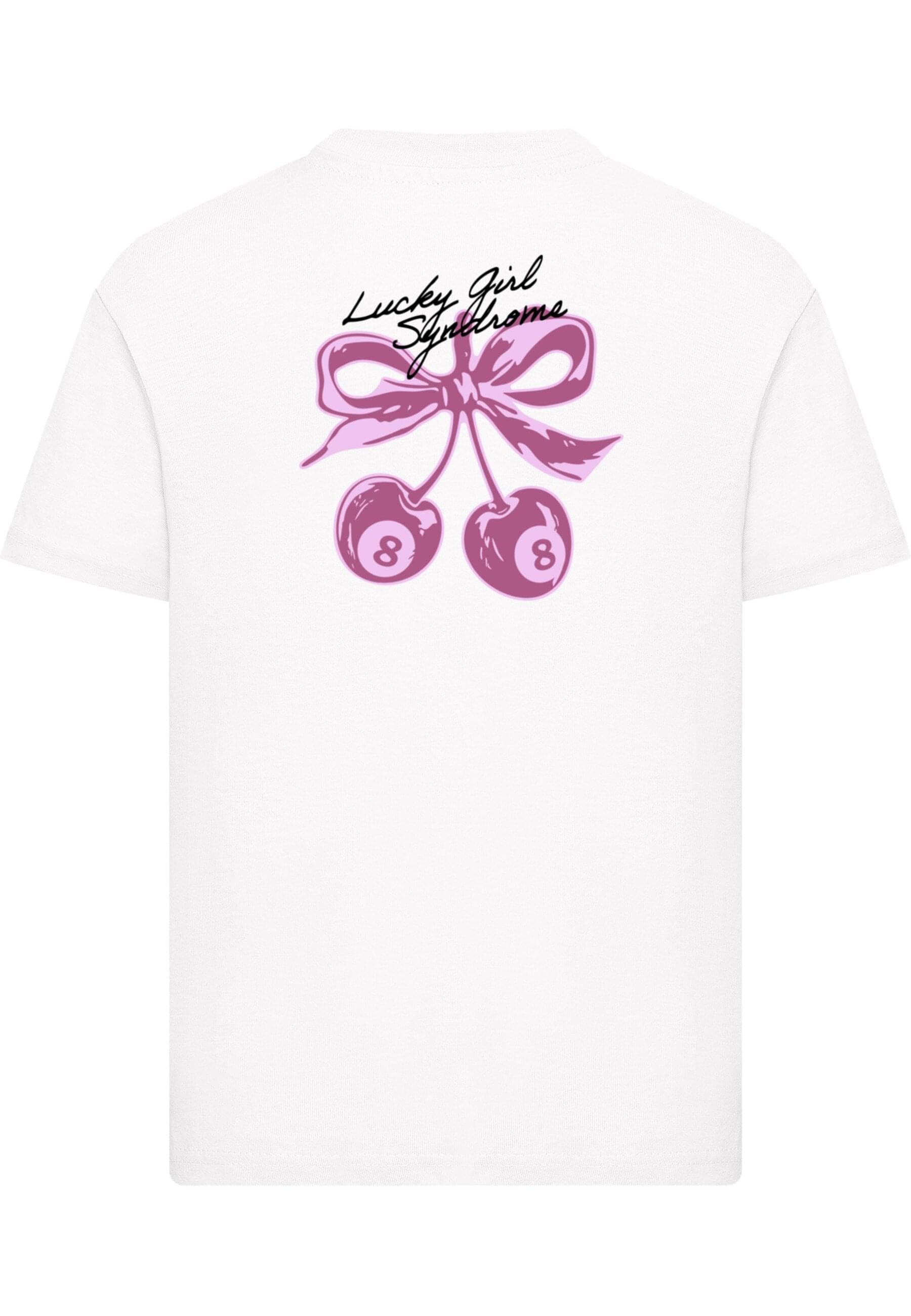 MisterTee T-Shirt »MisterTee Kids Lucky Girl Syndrome Tee«, (1 tlg.)