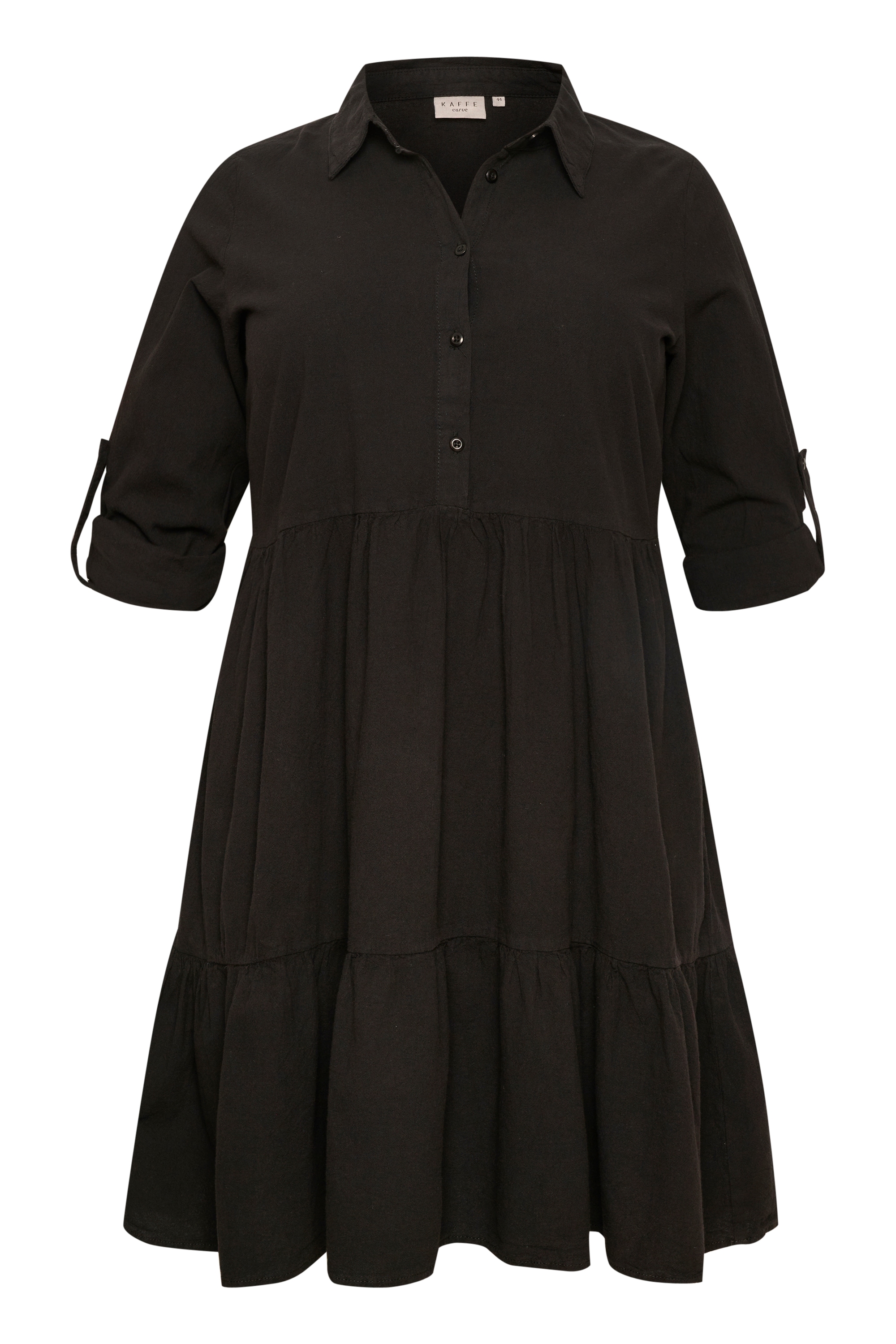 KAFFE Curve Midikleid "Damen Kleid KCnana"