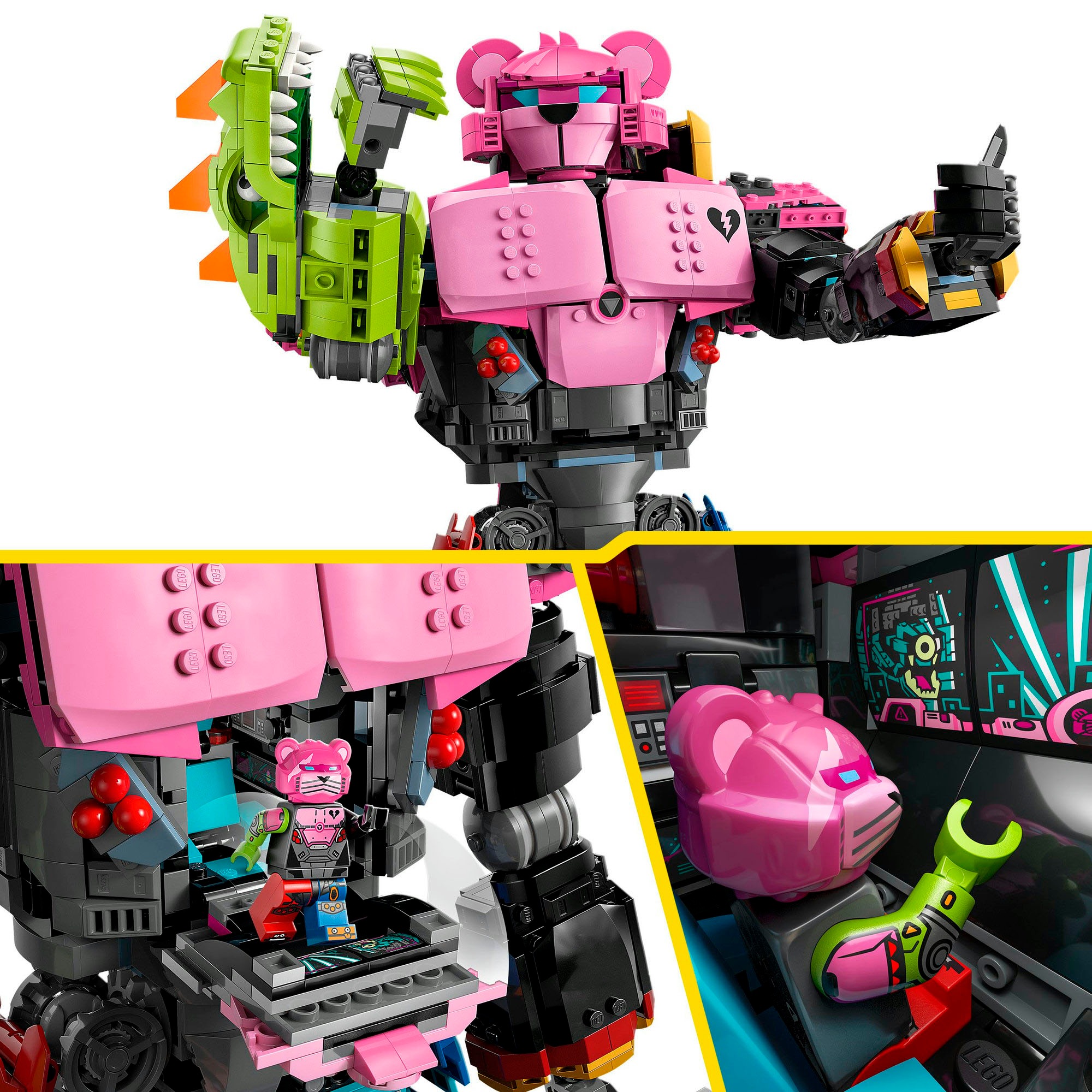 LEGO® Konstruktionsspielsteine »Mecha-Anführer (77078), LEGO Fortnite«, (2503 St.), Made in Europe