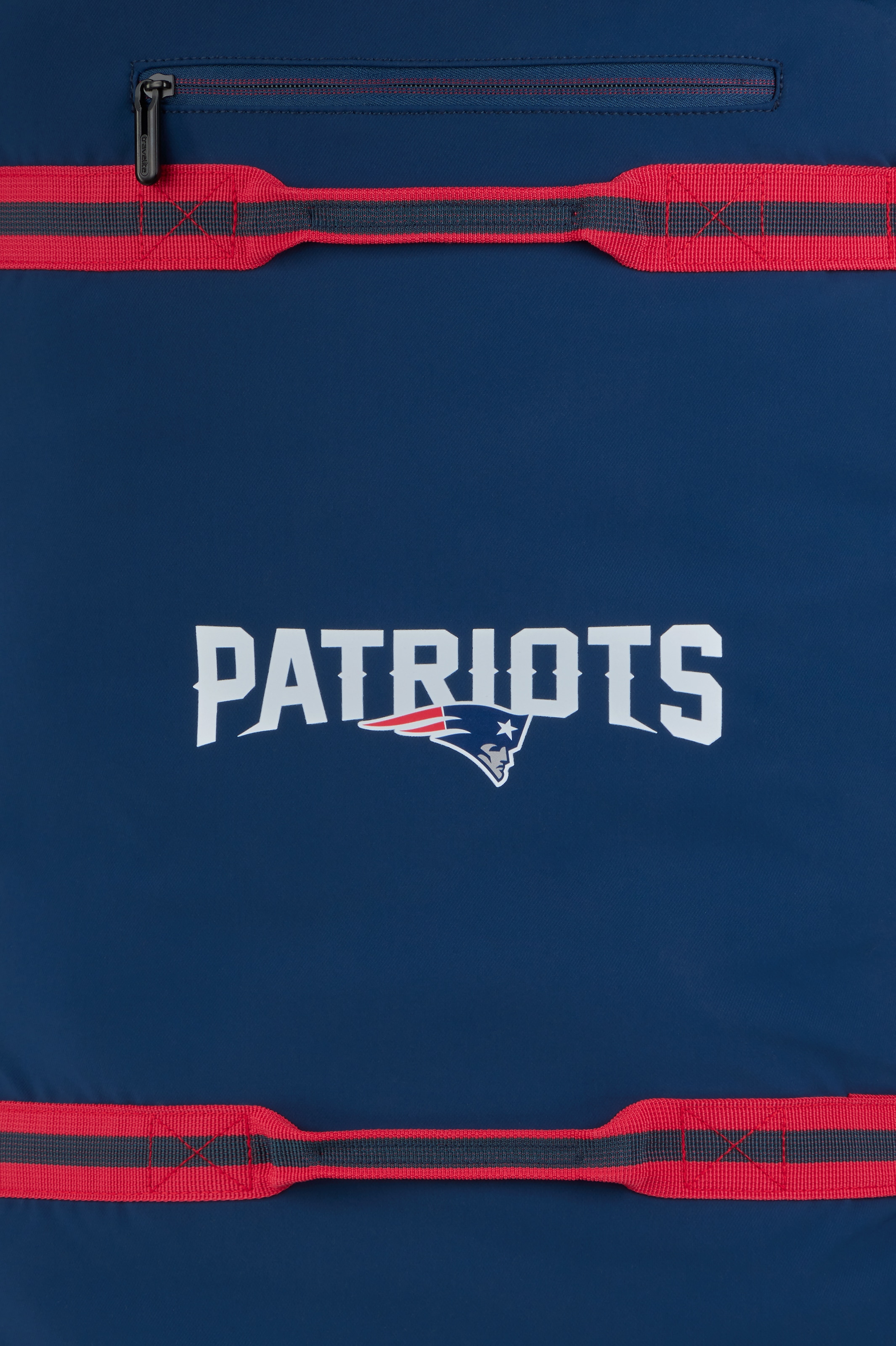travelite »travelite x NFL Rollenreisetasche« große Öffnung, Schuhfach und Teleskopgestänge – robust und praktisch