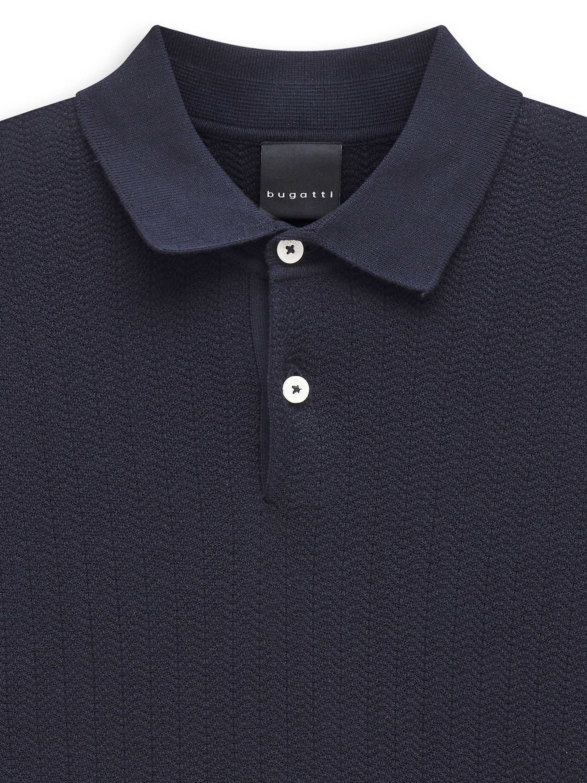 bugatti Poloshirt »Regular Fit« Regular Fit Kurzarm Baumwolle Polokragen