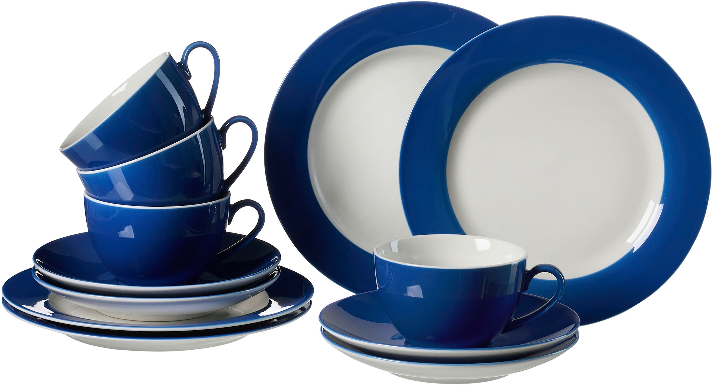 Ritzenhoff & Breker Kaffeeservice »Doppio«, (Set, 12 tlg.), Geschirr-Set