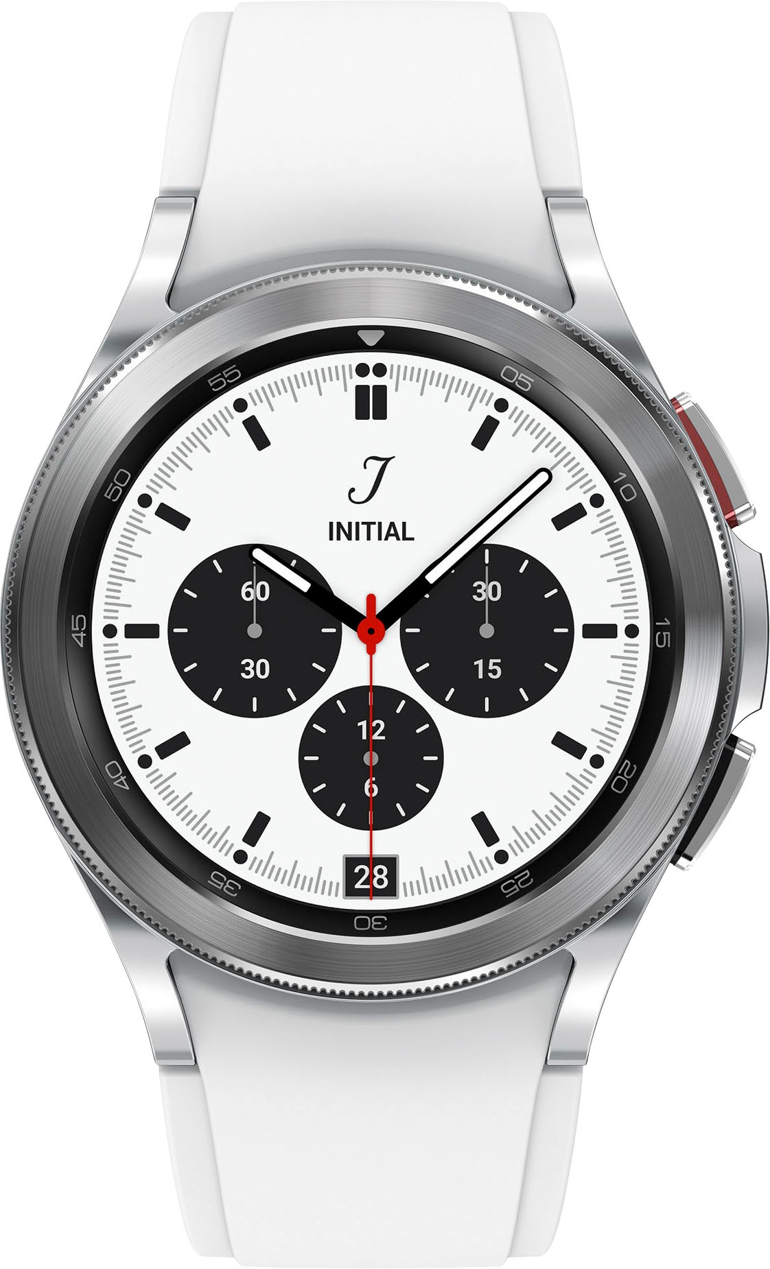 Samsung Smartwatch »Galaxy Watch 4 classic-42mm BT«, (Wear OS by Google Fitness Uhr, Fitness Tracker, Gesundheitsfunktionen)