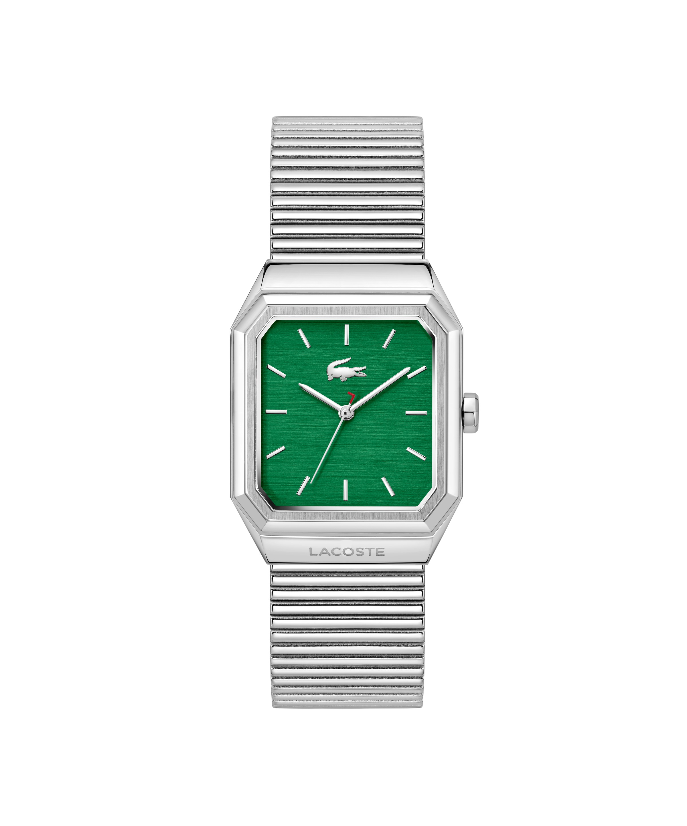 Lacoste Quarzuhr »RENE« Armbanduhr, Damenuhr, Herrenuhr, Edelstahlarmband, analog