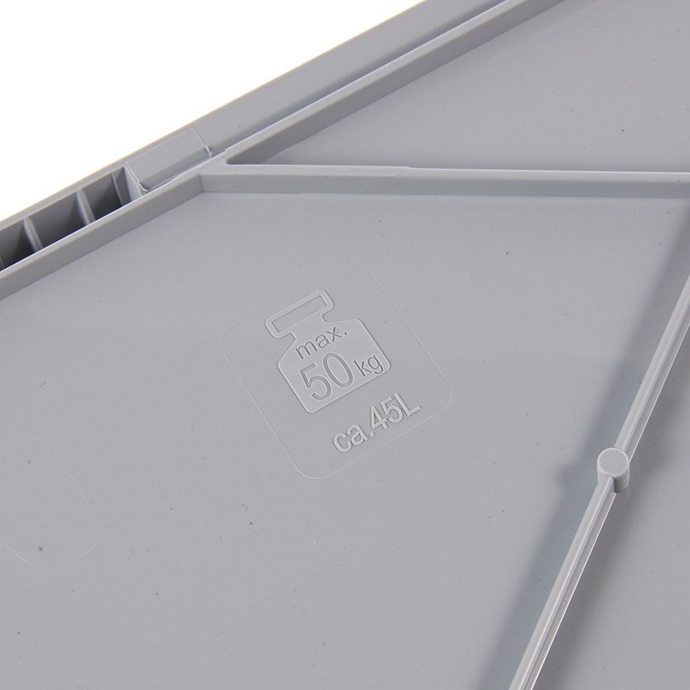 keeeper Klappbox »Profi-Klappbox ben eco mit Softgriffen (Set 2 St.) 45 l, 54x37x28 cm« Soft-Touch-Griffe, zusammenklappbar, leicht zu reinigen