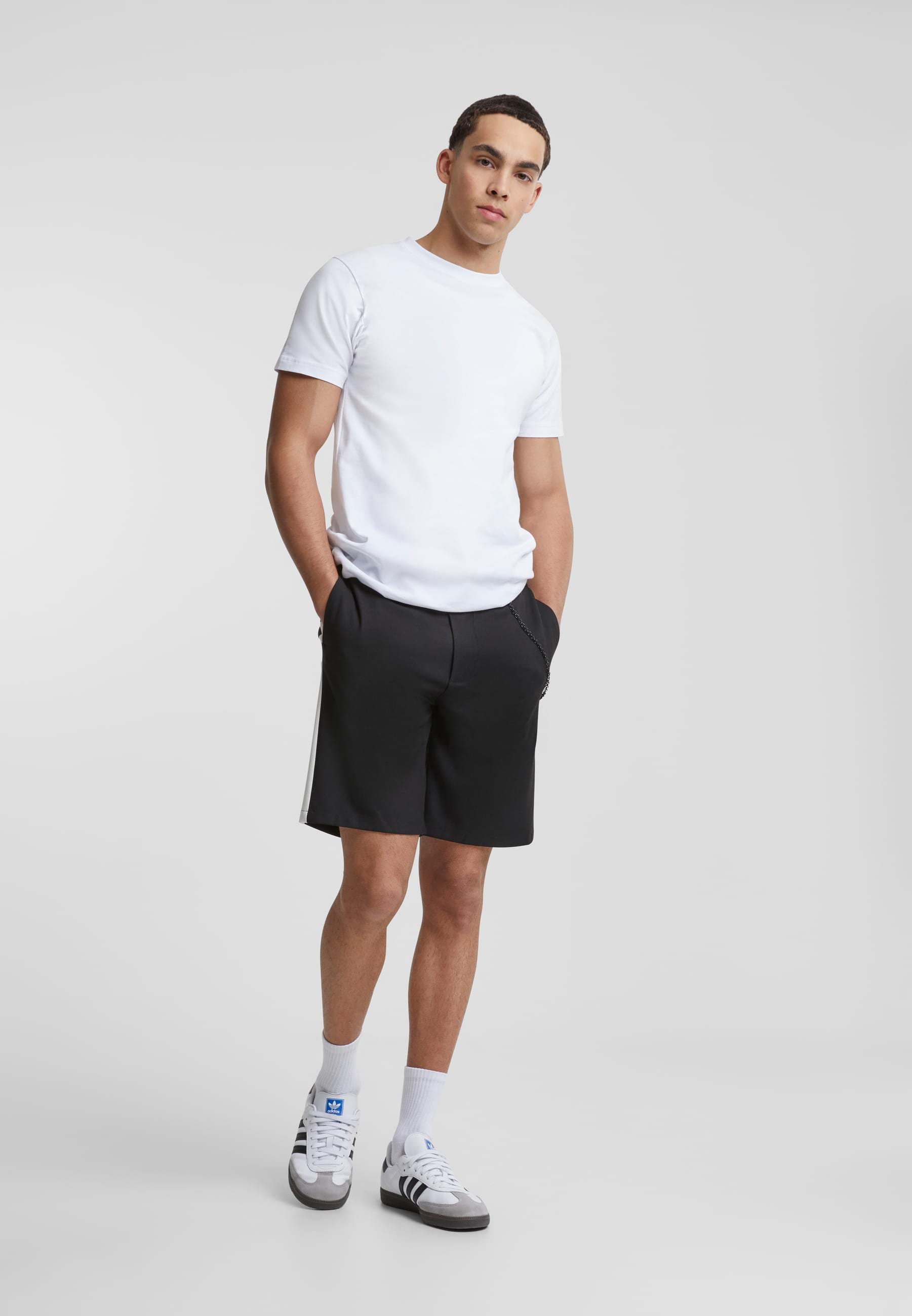 2Y Studios Sweatshorts »2Y Studios Herren 2Y Basic Shorts With Stripes«, (1 tlg.)