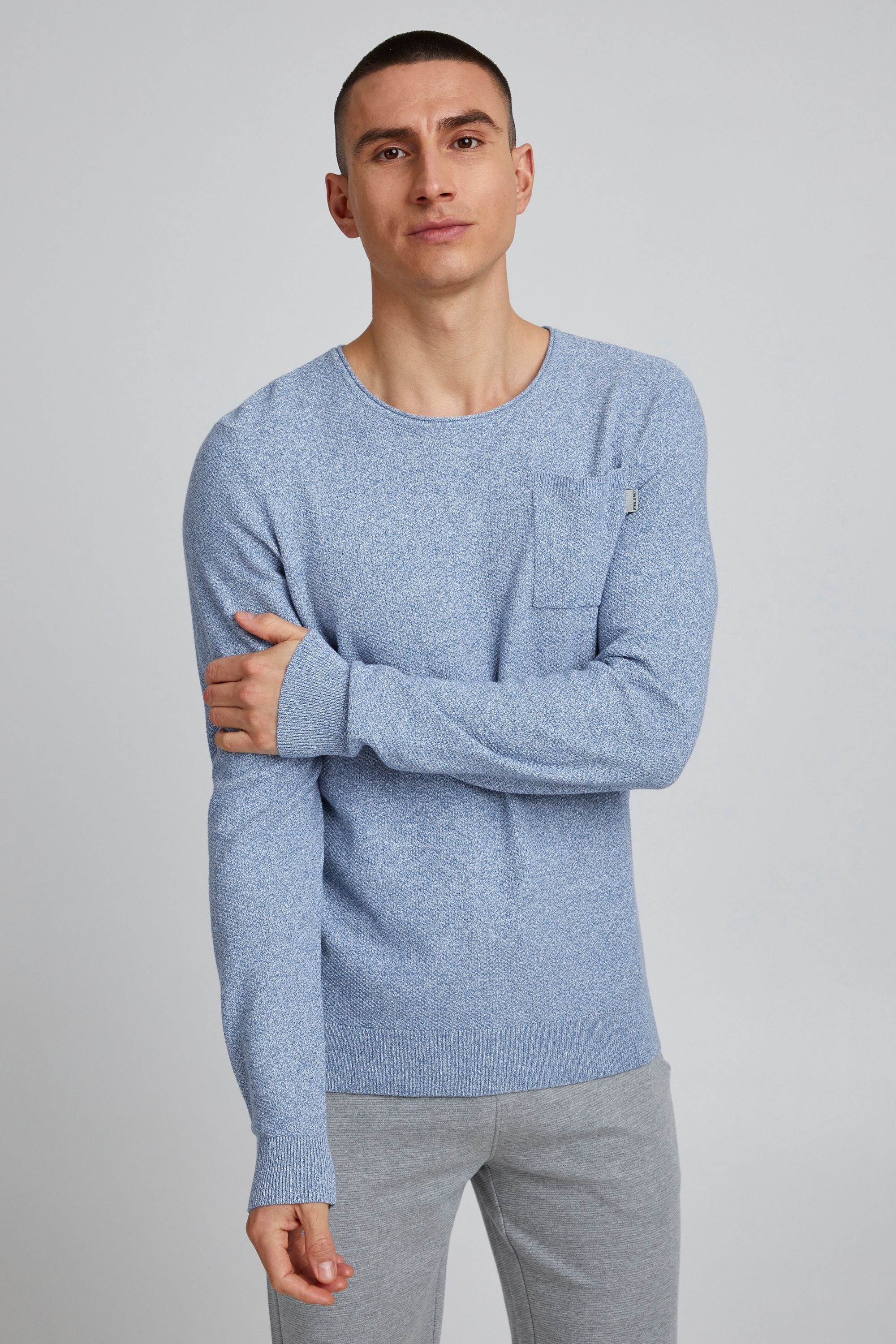 Blend Strickfleece-Pullover »Strickpullover bhpullover«
