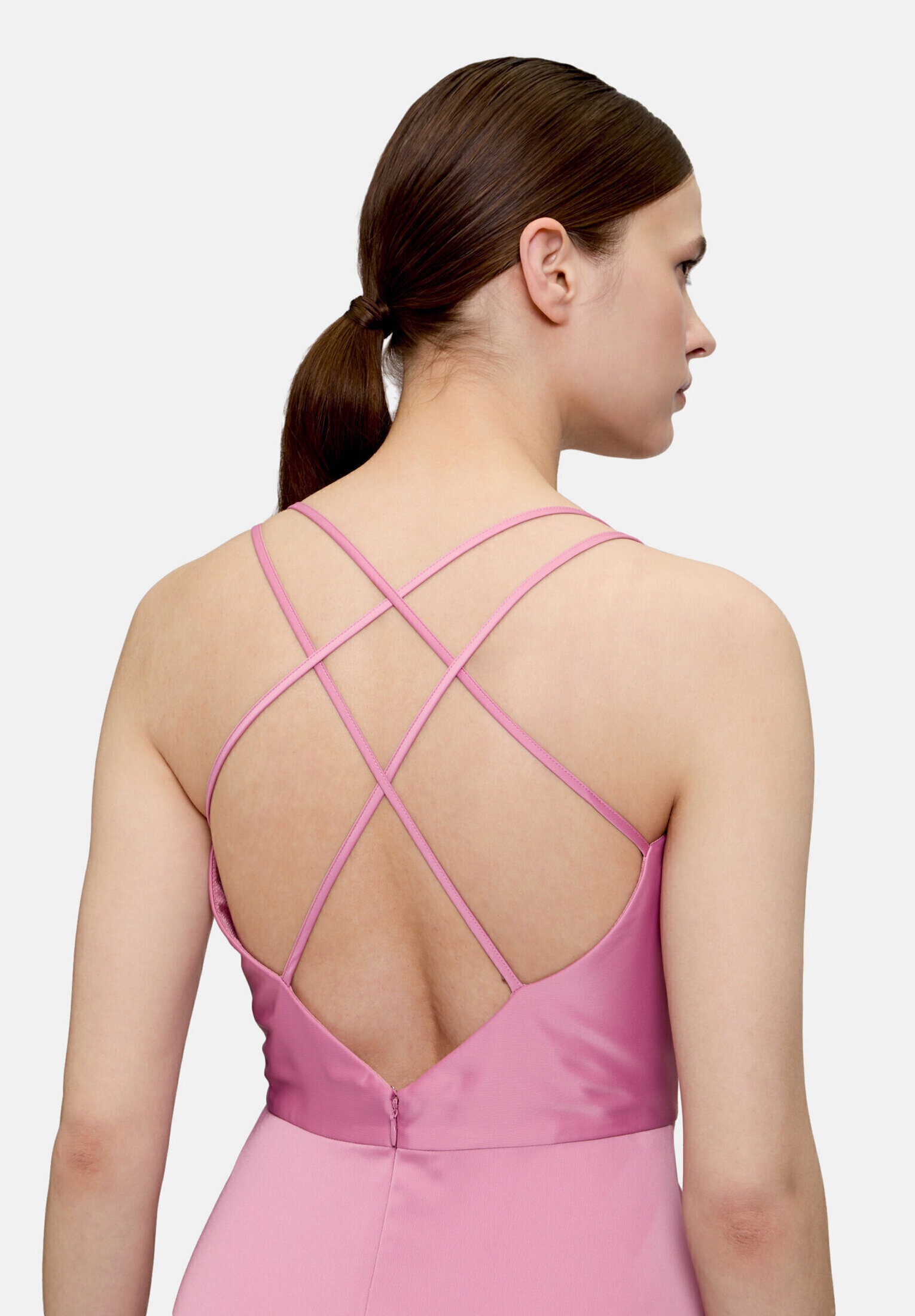Vera Mont Abendkleid »Damen mit V-Ausschnitt« Ohne Tasche Schlitz