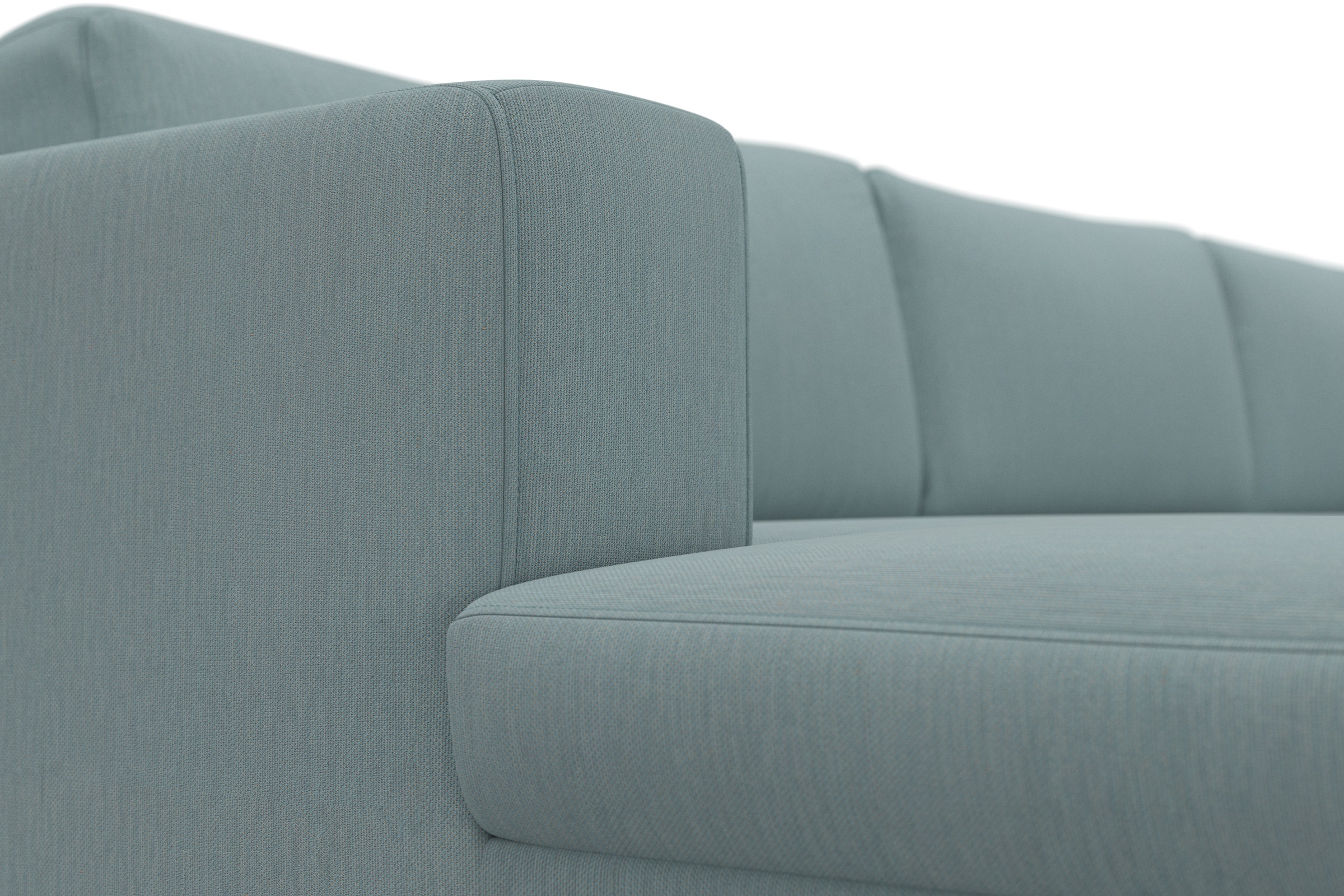 DOMO collection Wohnlandschaft »Modica U-Form«, XXL, in moderner Optik mit, 2 großzügigen Recamieren, auch in Cord
