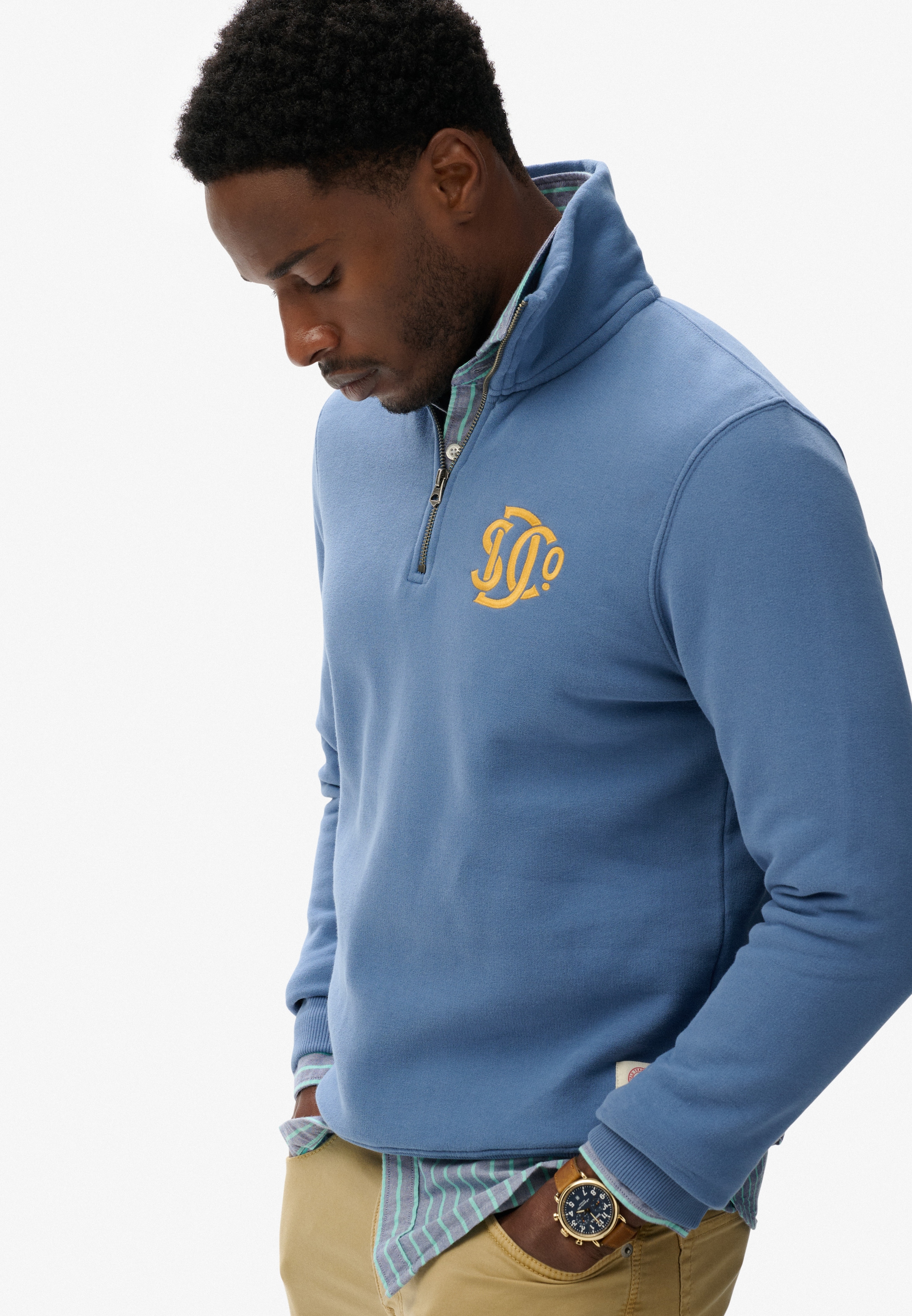 Superdry Sweatshirt »Sd&co Neon Half Zip Track«
