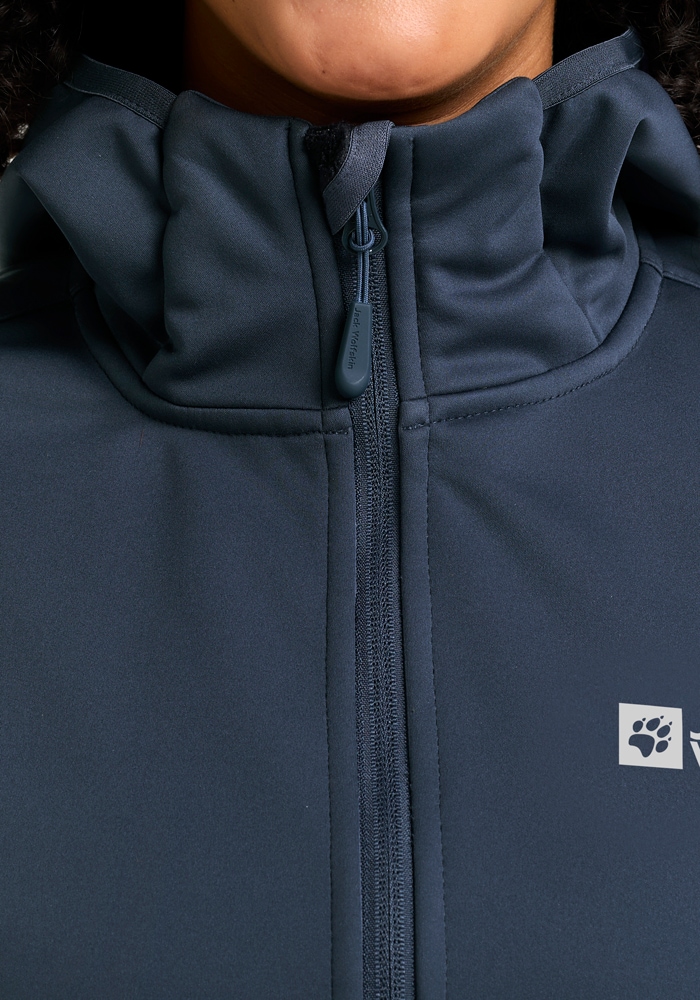 Jack Wolfskin Softshelljacke »WINDHAIN HOODY W«, mit Kapuze