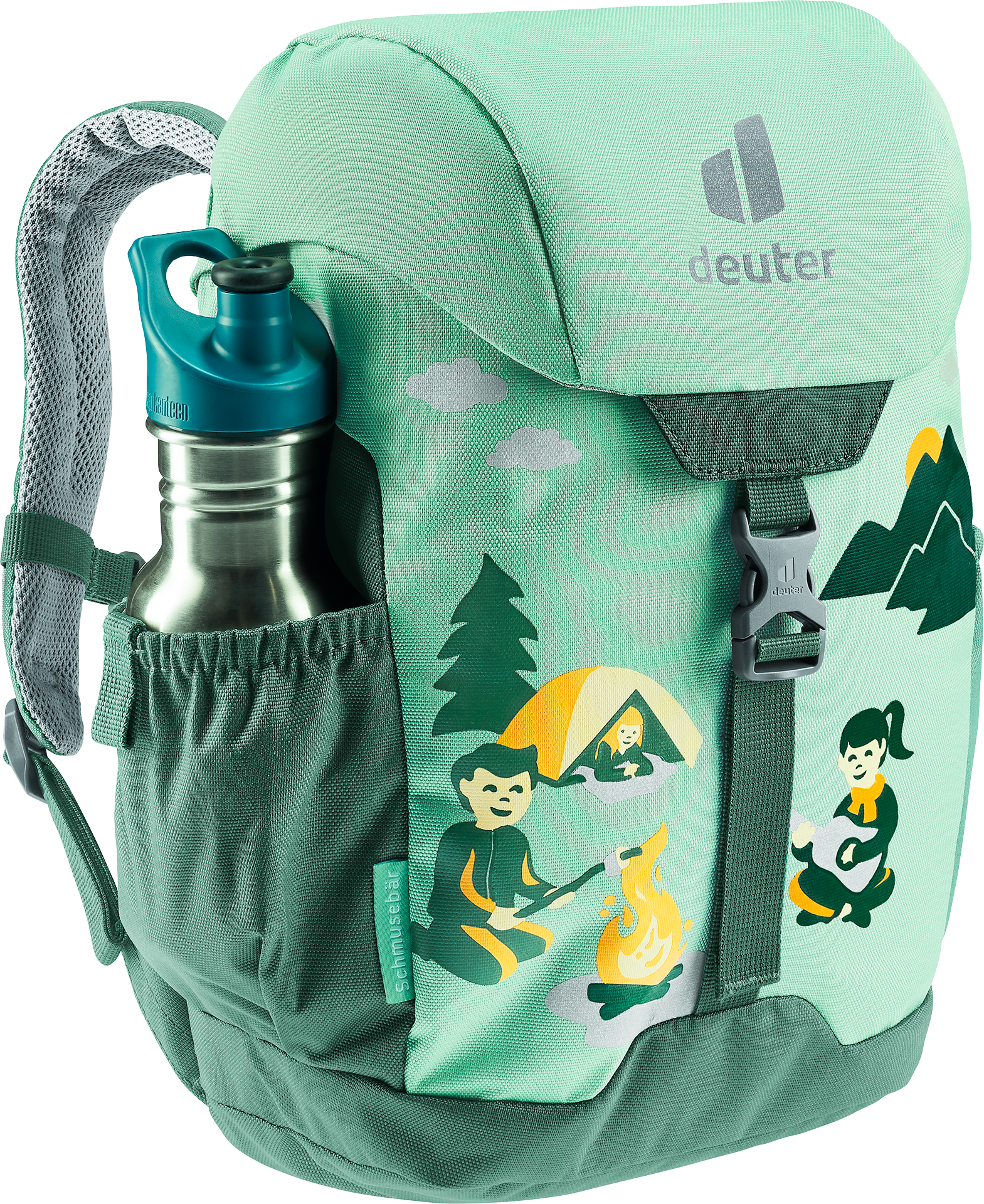 deuter Kinderrucksack »SCHMUSEBÄR«, Reflektoren, für Kinder