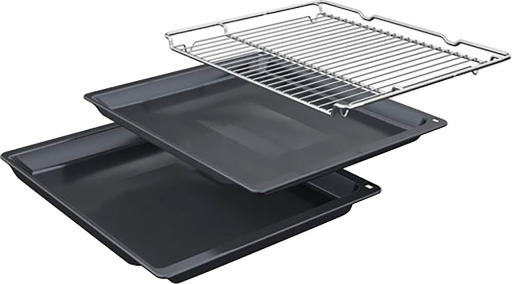 NEFF Einbaubackofen N 90 »B64CS71N0«, mit Teleskopauszug nachrüstbar, Hydrolyse, AirFry-Funktion
