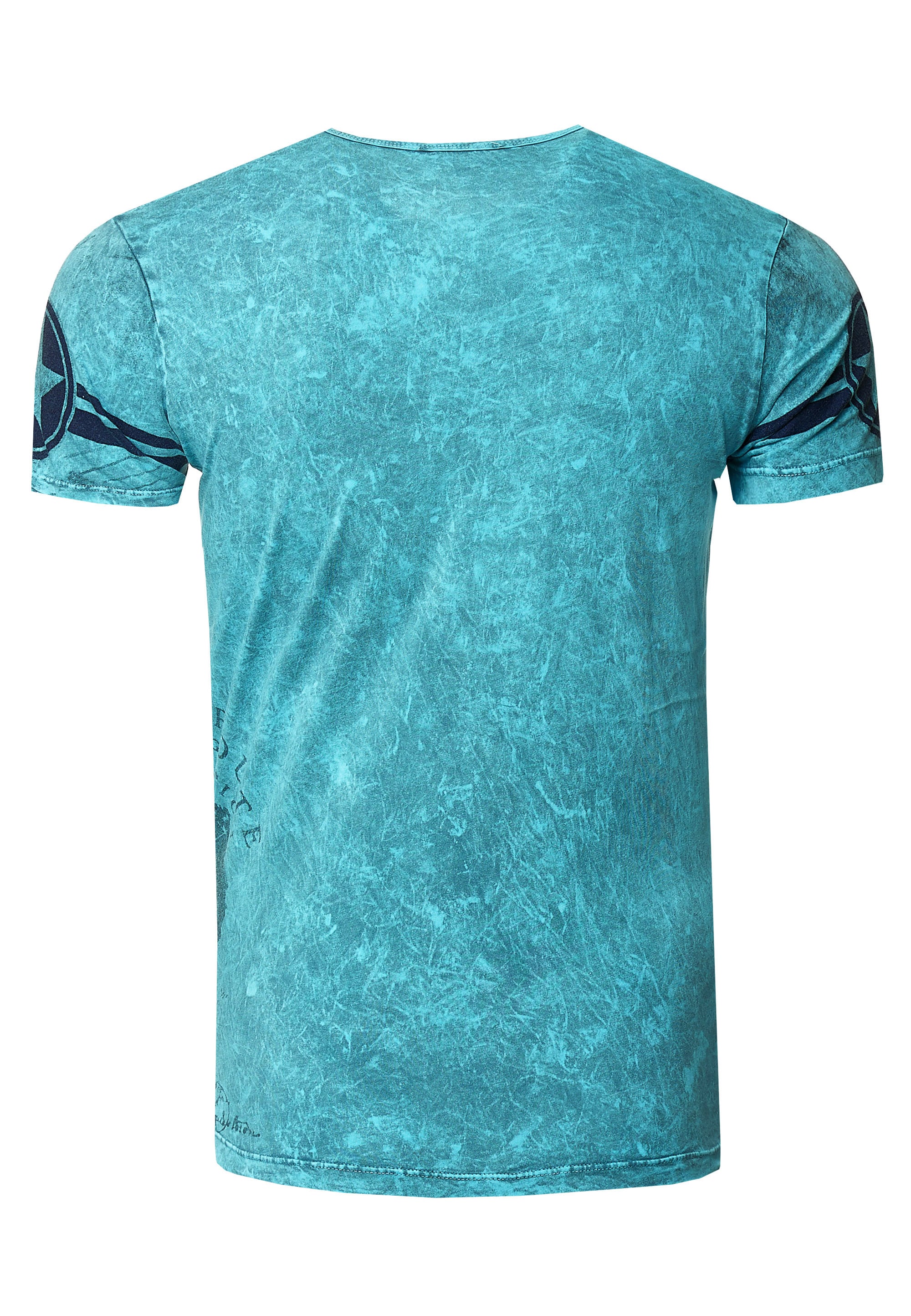 Rusty Neal T-Shirt, mit coolem Logo-Print
