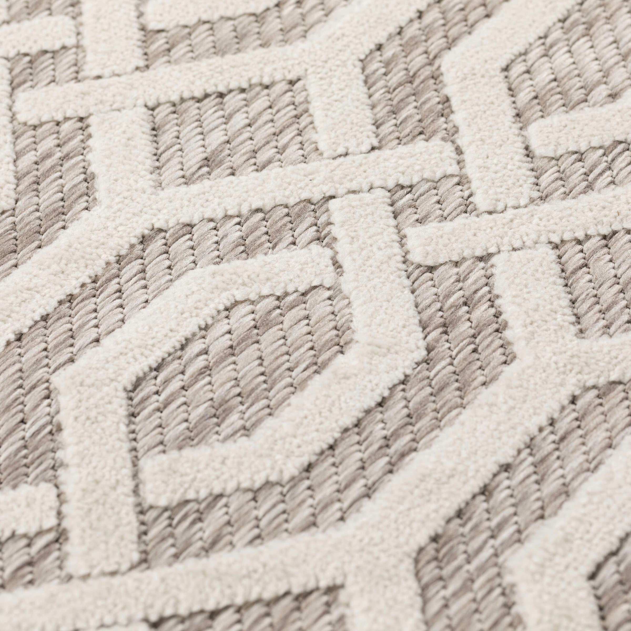 FLAIR RUGS Läufer »Mataro«, rechteckig, 7 mm Höhe, In- und Outdoor geeignet, elegant, Teppichläufer