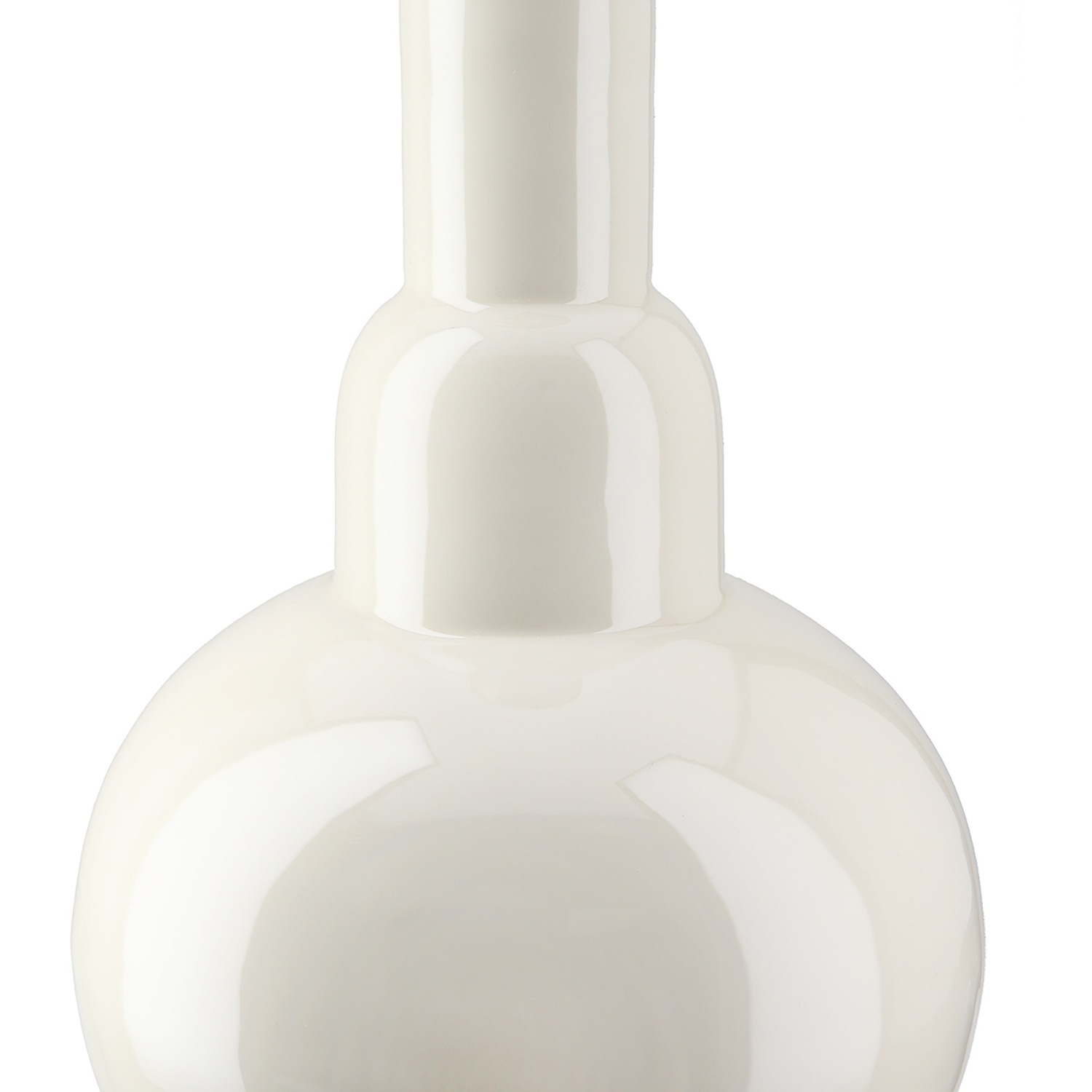 GILDE Tischvase »Vase Filu, creme H.36 cm«, (1 St.)