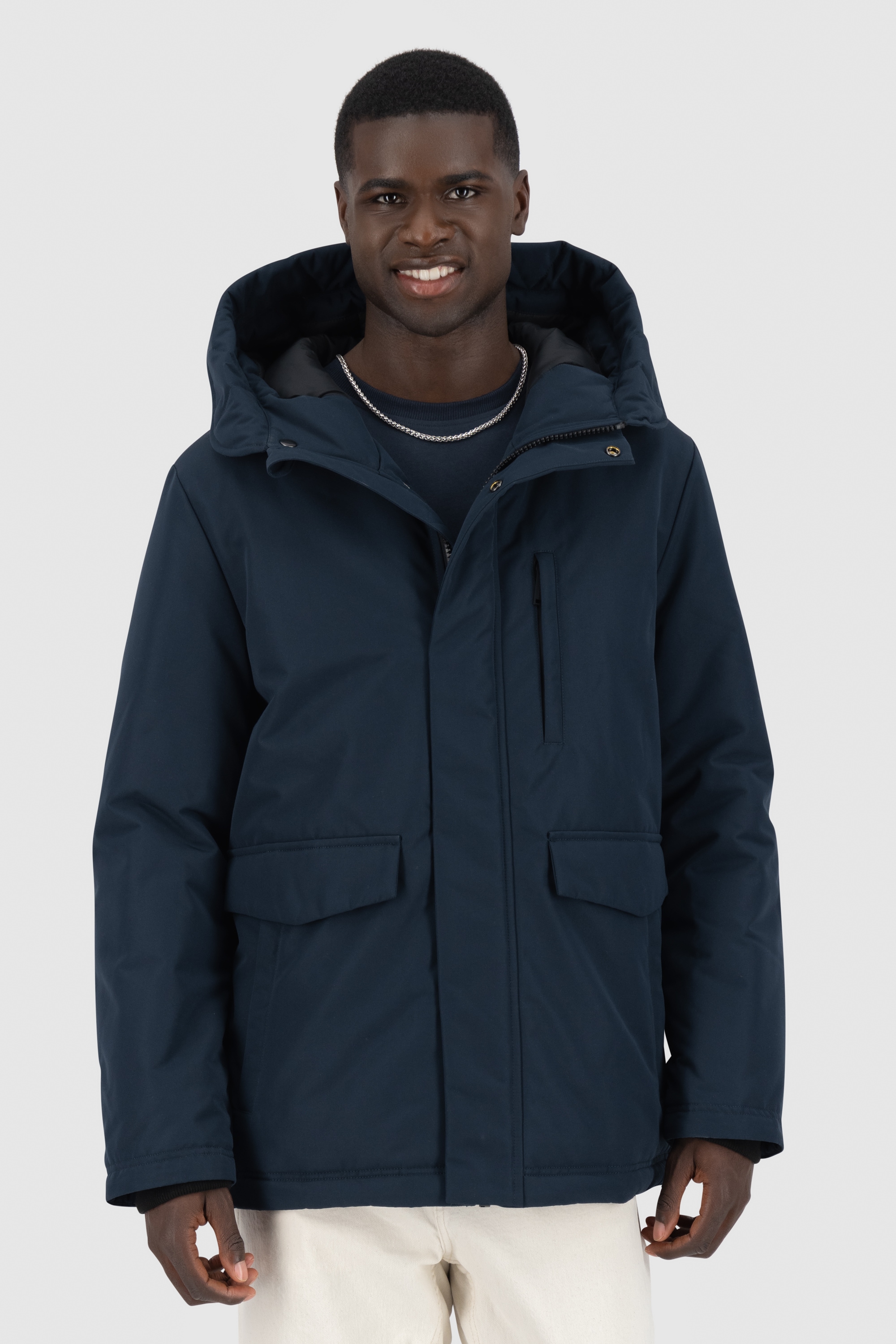 Alife & Kickin Winterjacke »Herren NilasAK A«, robuste Jacke aus wasserabweisenden Material und insgesamt 6 Taschen