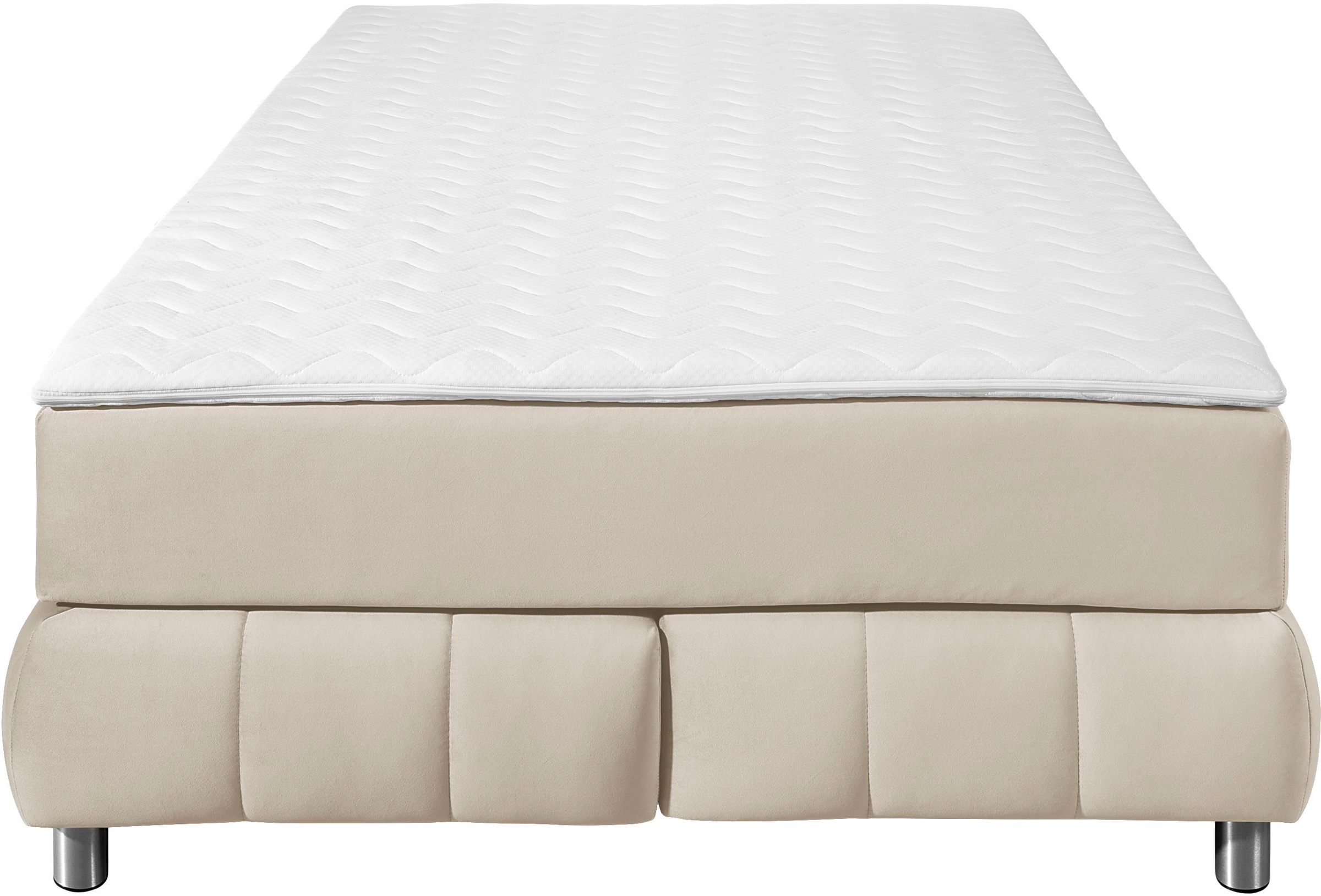 Thumbnail - Home affaire Boxspringbett "Salo" Ohne Kopfteil, inkl. Topper, auch in Überlänge 220 cm