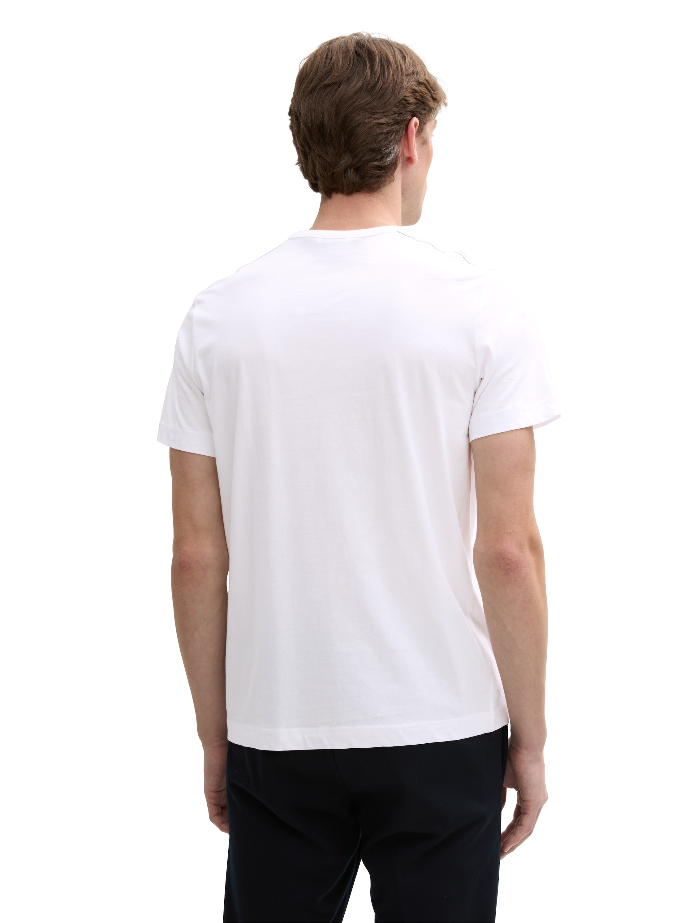 TOM TAILOR Rundhalsshirt, mit Logoprint
