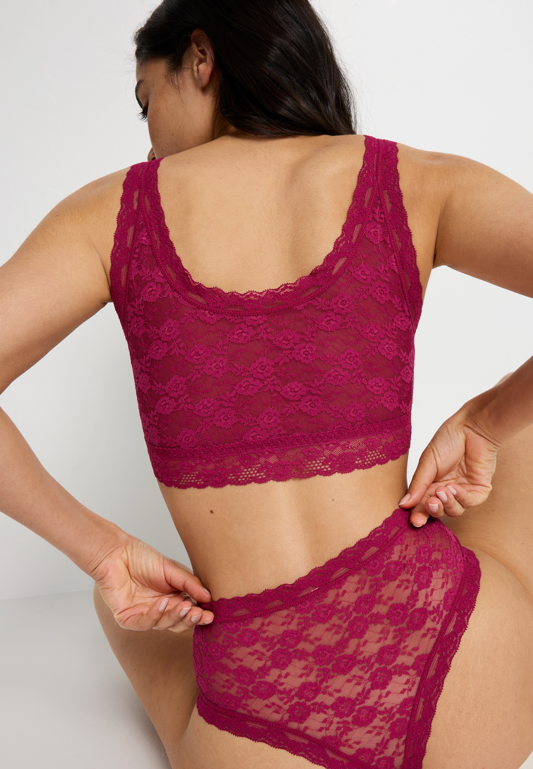 LSCN by LASCANA Bustier, aus zarter Spitze