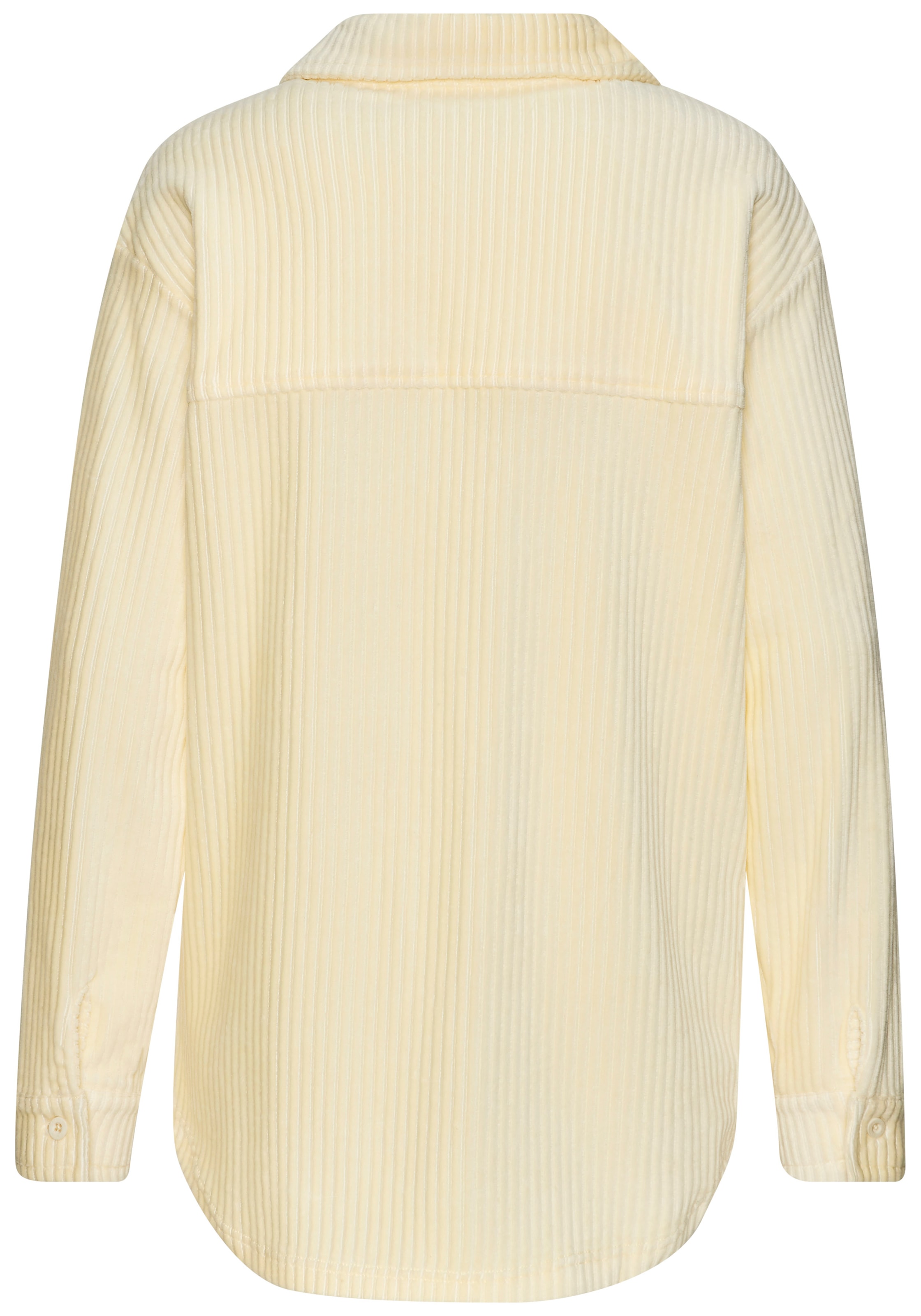 Buffalo Blusenshirt mit weicher Cord-Struktur, Loungewear