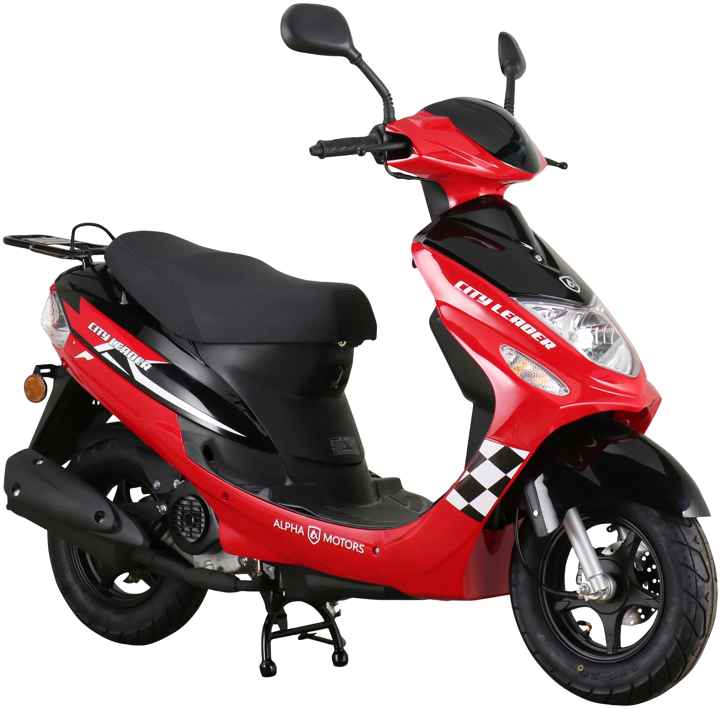 Alpha Motors Mofaroller "CityLeader", 50 cm³, 25 km/h, Euro 5, 2,72 PS