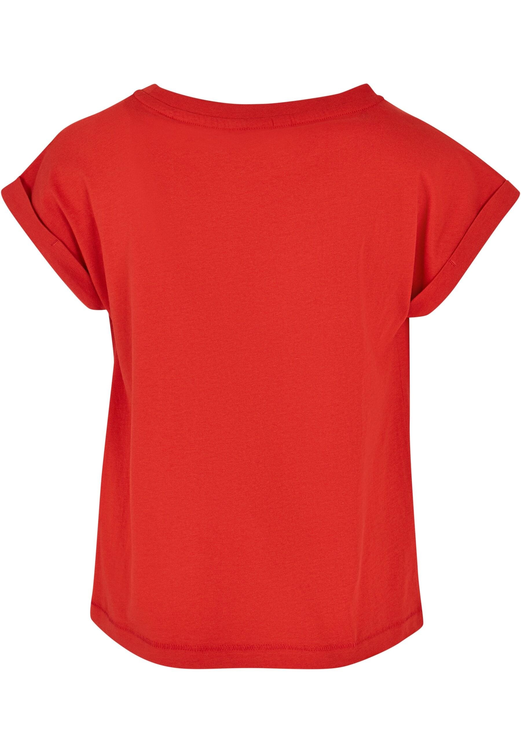 URBAN CLASSICS T-Shirt »Urban Classics Damen Girls Organic Extended Shoulder Tee«, (1 tlg.)