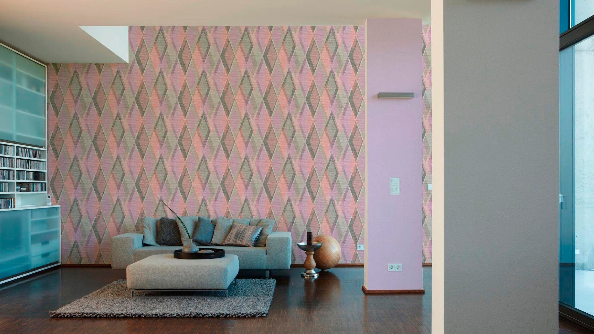 living walls Vliestapete »Pop Colors«, unifarben-uni-gemustert-neutral-einfarbig, Tapete Einfarbig glatt