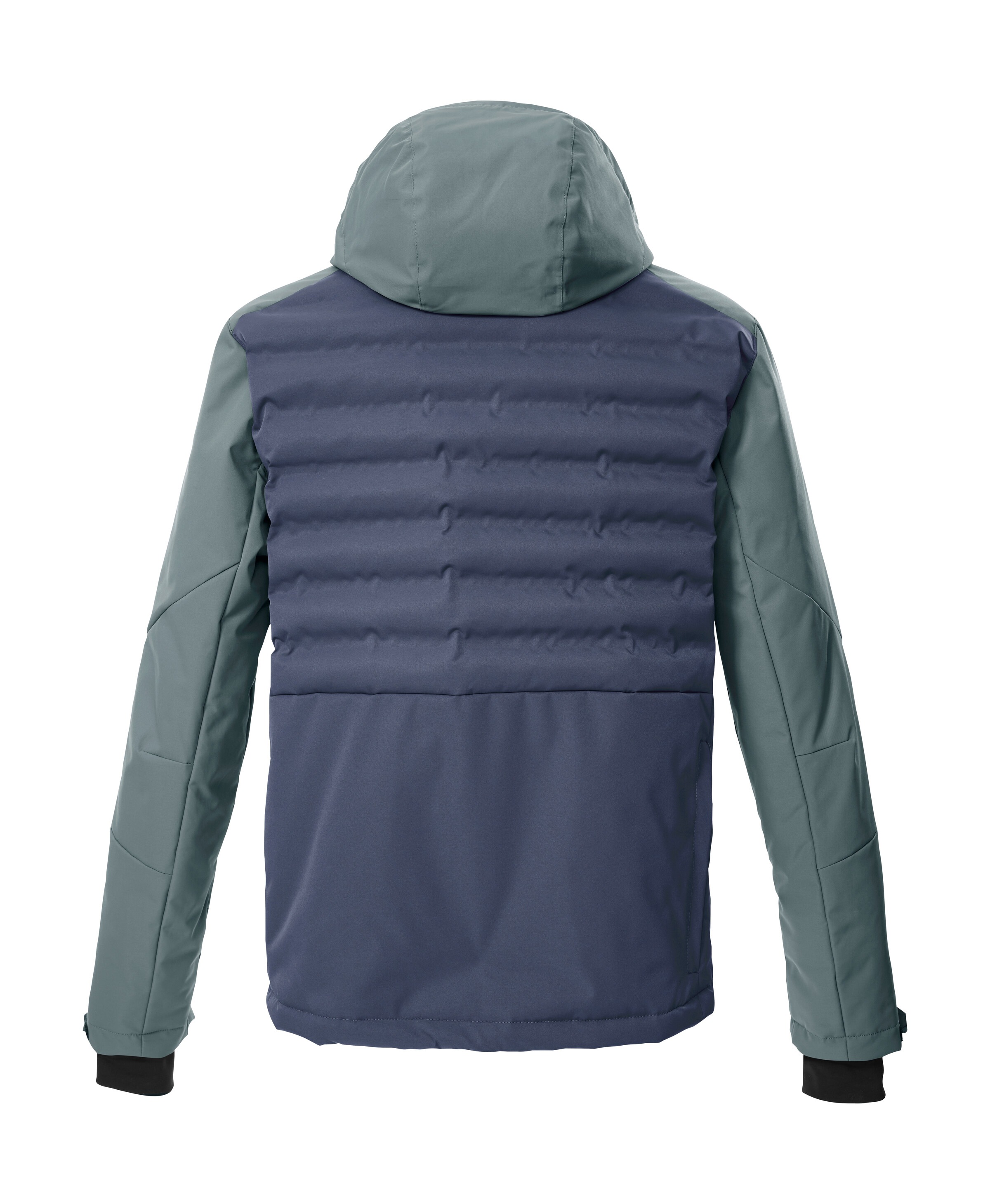 Killtec Skijacke »KSW 72 MN SKI JCKT«, Moderne Hybridoptik, winddicht, wasserabweisend, atmungsaktiv