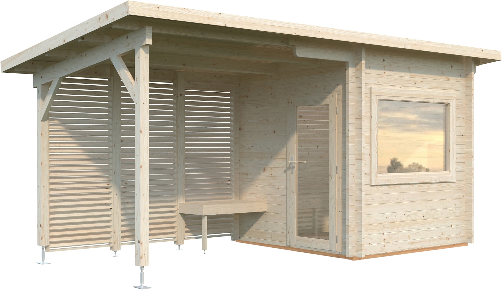 Palmako Sauna »Sanna 4,1+5,9 m²«