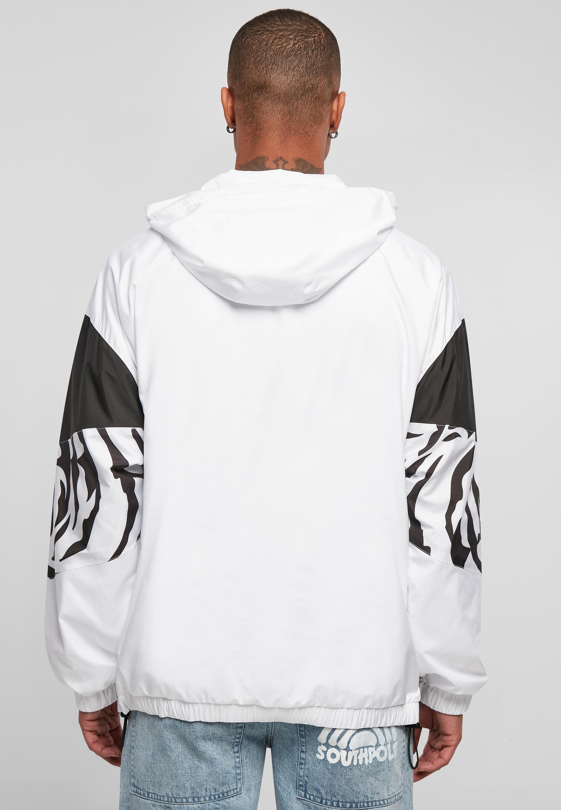 Southpole Windbreaker »Southpole Herren Southpole Tiger Windbreaker«, (1 St.), mit Kapuze