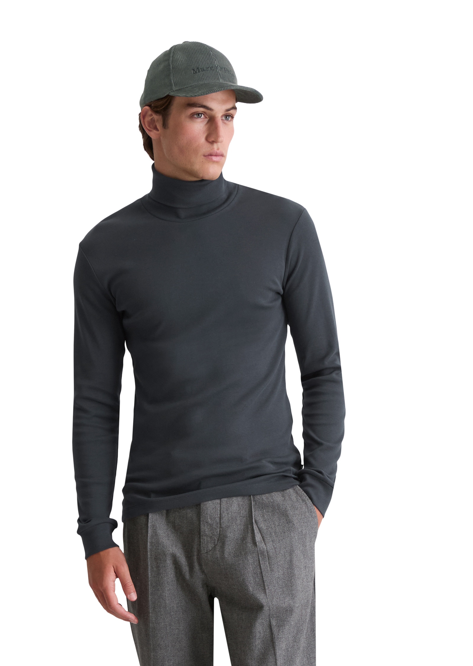 Marc OPolo Langarmshirt "mit Rollkragen" günstig online kaufen