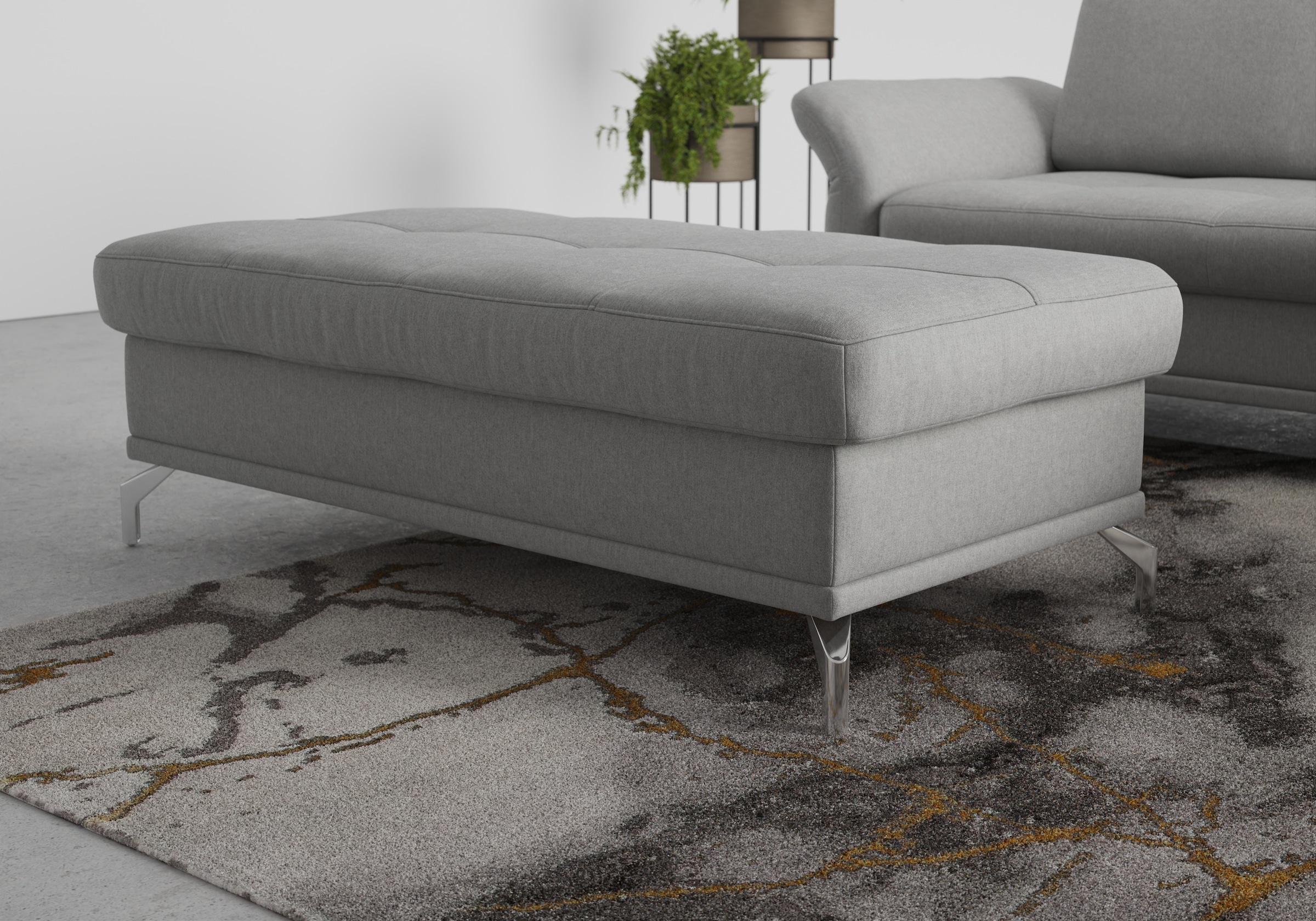 Home affaire Polsterhocker "Palm Beach" passend zur Polsterserie "Palm Beac günstig online kaufen