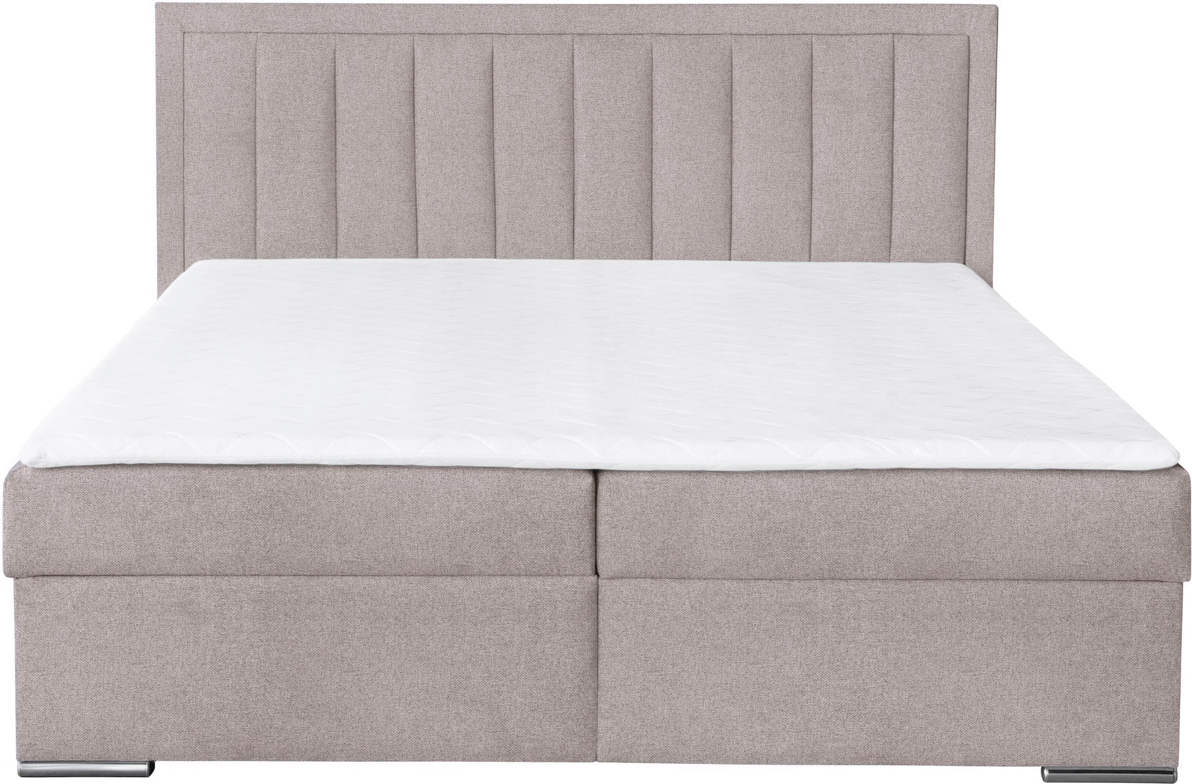 COLLECTION AB Boxbett »ATHENA inkl. Bettkasten, erhältlich in der Breite 180cm«, erhältlich in verschiedenen Härtegraden, inkl. Topper