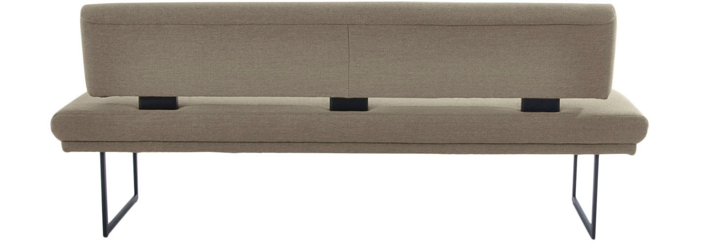 K+W Komfort & Wohnen Polsterbank "Longbeach" 1 Stk. tlg. mit Metallkufen in günstig online kaufen