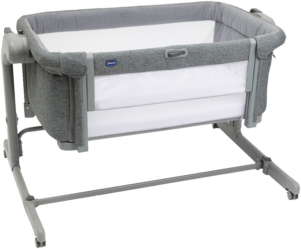 Beistellbett »Next2Me Magic Evo Dark Grey«, mit Schaukelmodus; inklusive Transporttasche