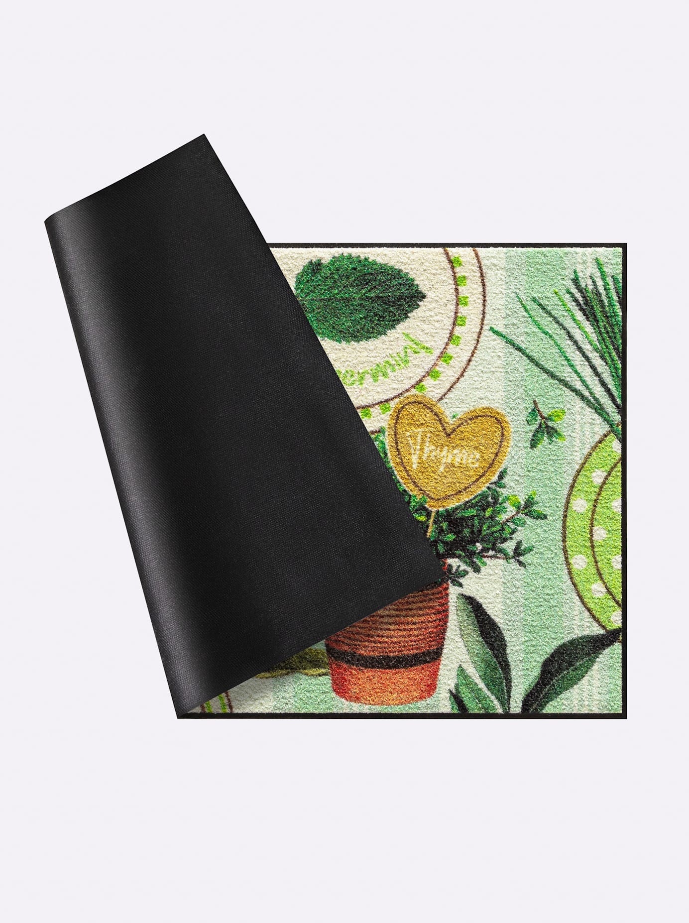 Salonloewe Salonloee Footmat Green Patterned 40x60cm 2